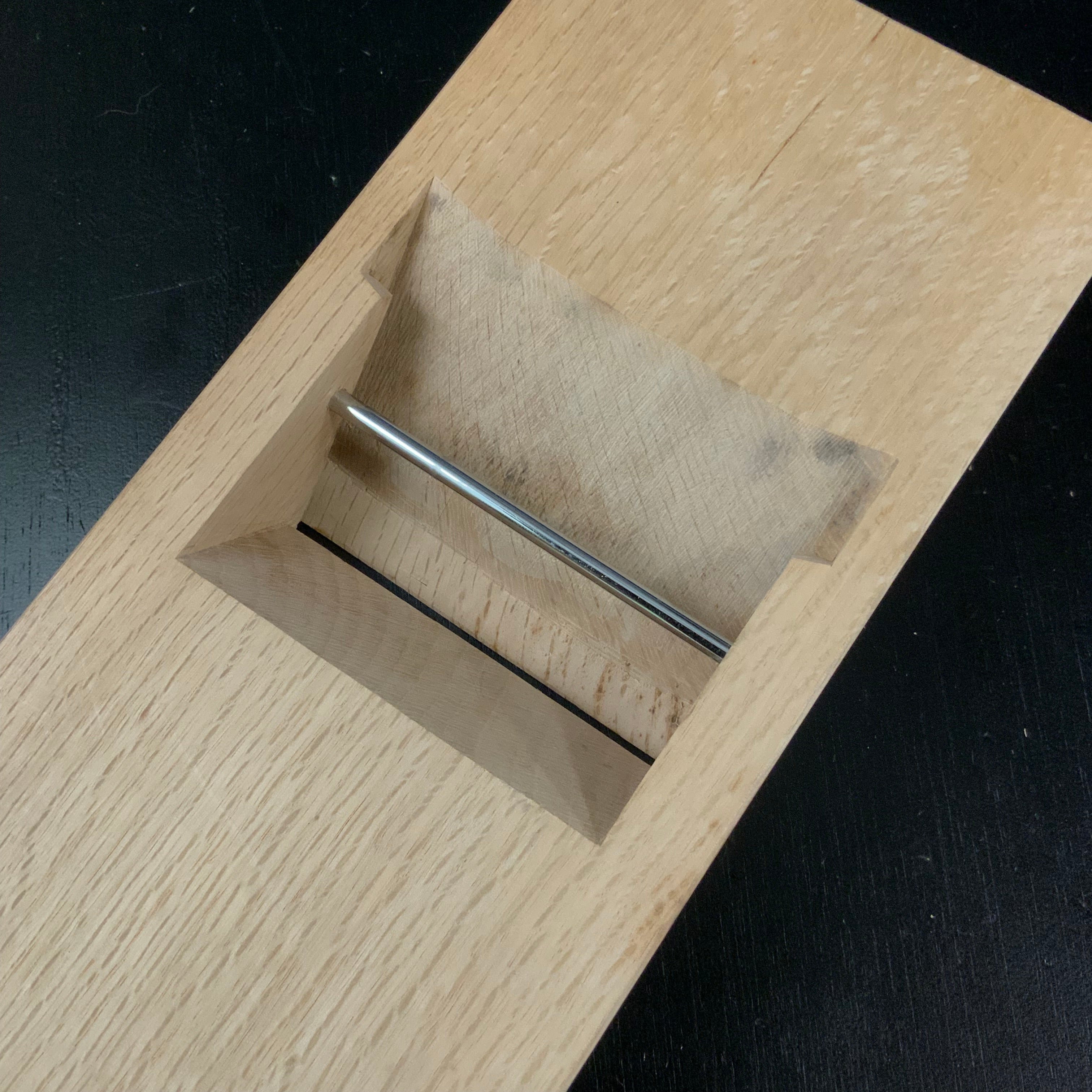 Sekimagoroku Large Plane(Kanna)by Seikichi Sekikawa with blue steel 関孫六 関川誠吉作 大鉋 110mm