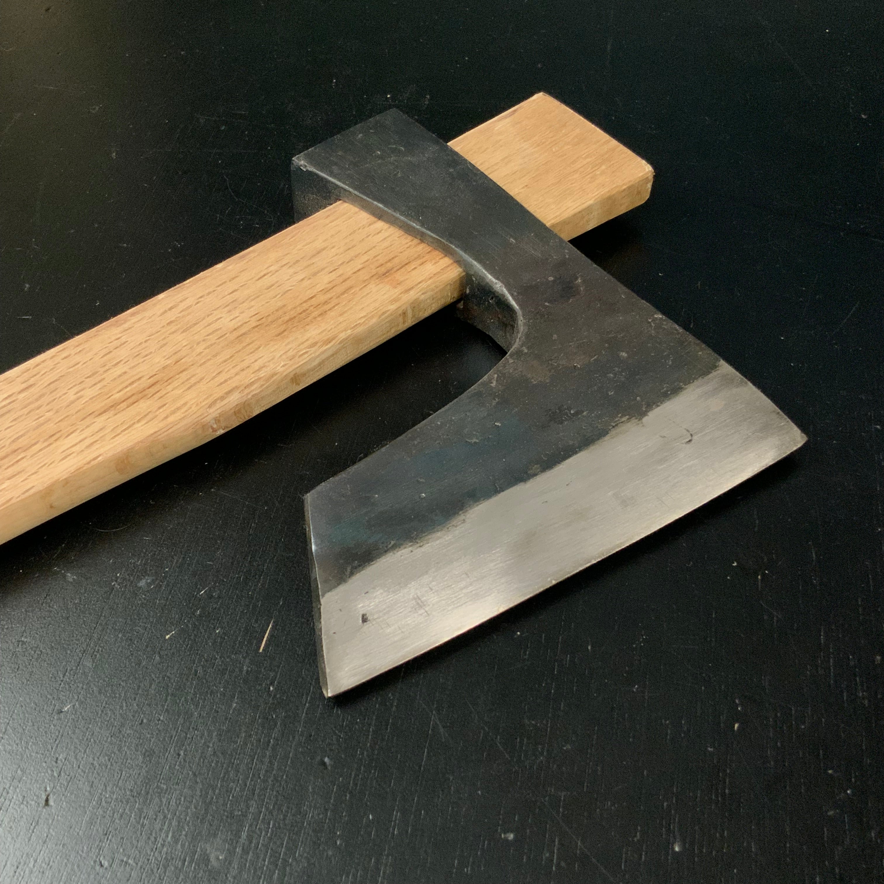 #Mk19 Old stock Japanese Carpenter's Axe 掘出し物 鉞 木割り斧 Masakari