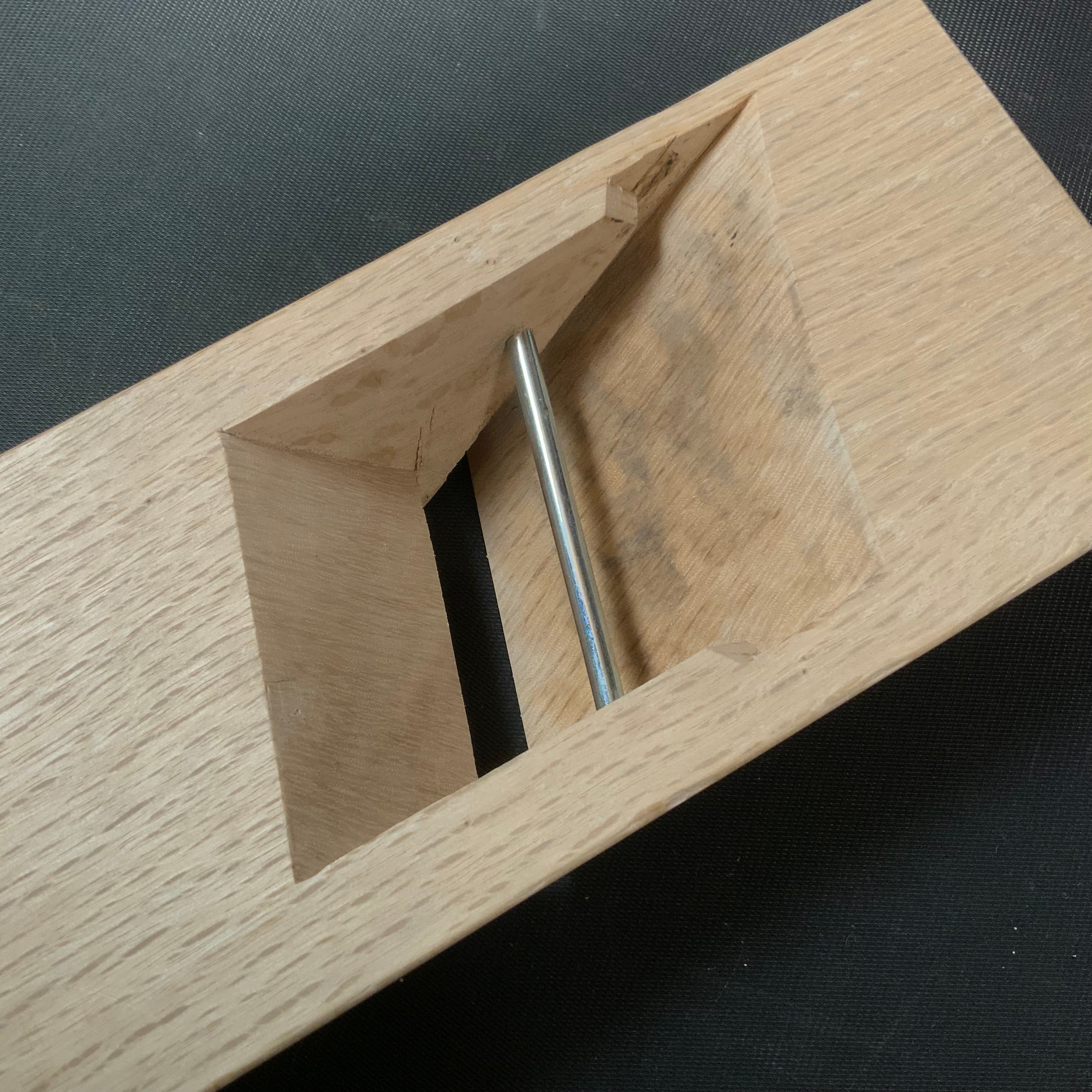 Yabane Rabbet Planes (Kiwa-Kanna) by Ishido Master Left/Right 石堂輝秀作 矢羽根 際鉋 54mm 左/右