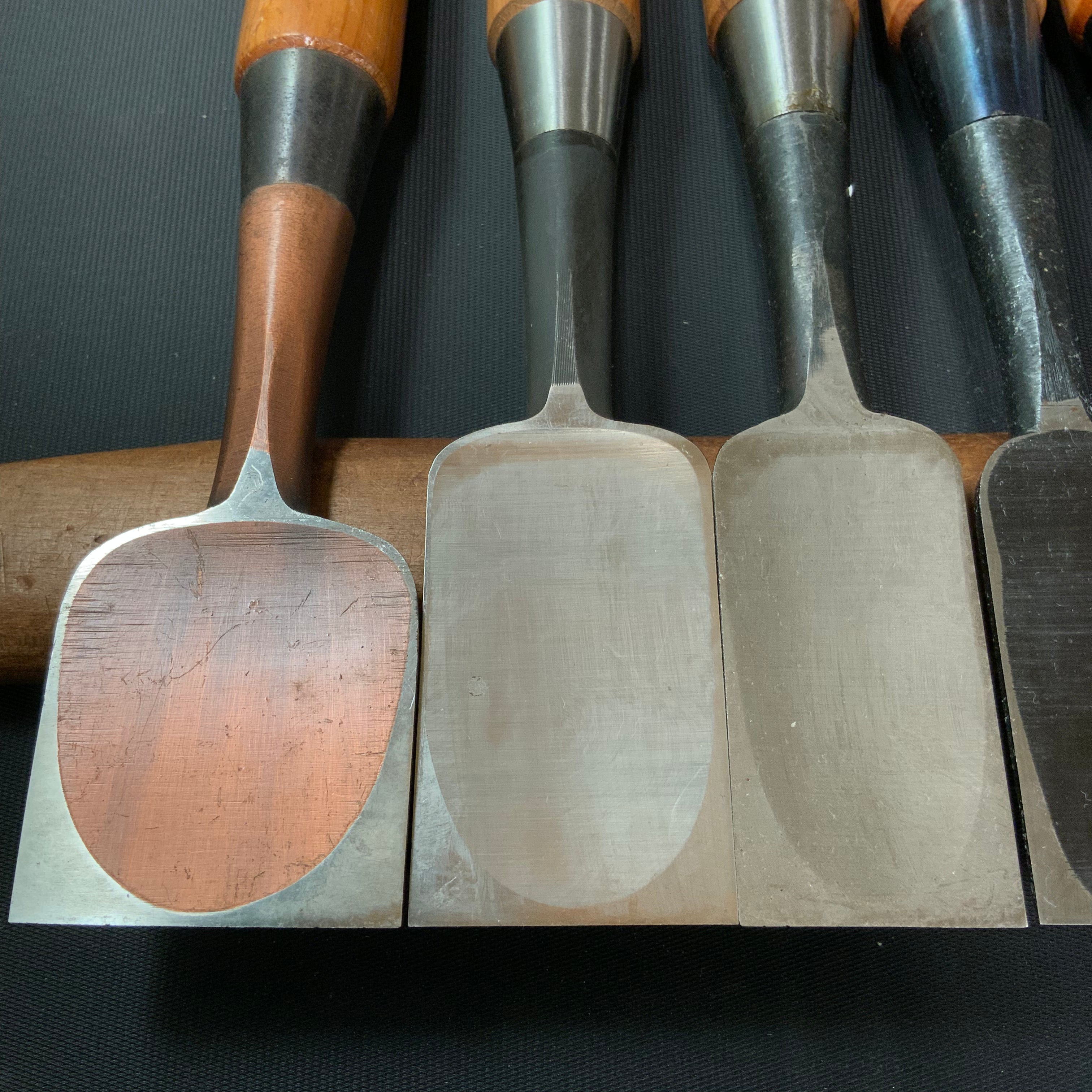 #M141 Mixed set for beginner Bench chisels set by バラ鑿合わせ 初心者におすすめ 追入組鑿