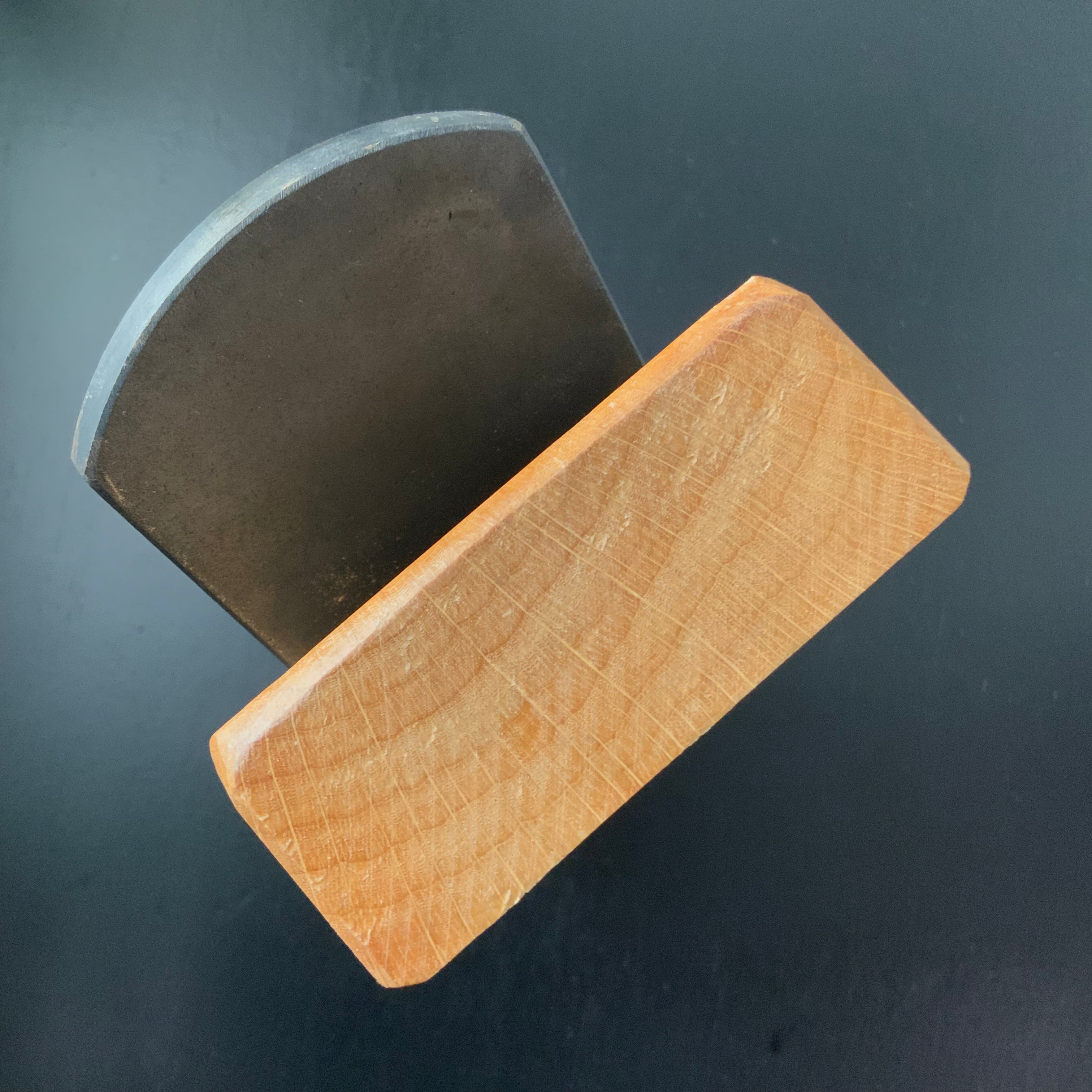 Old stock Tenshin Smoothing Two-Sided Alternating Blade Plane (Kanna) 掘出し物 天心 二面替刃式 仕上げ鉋 70mm