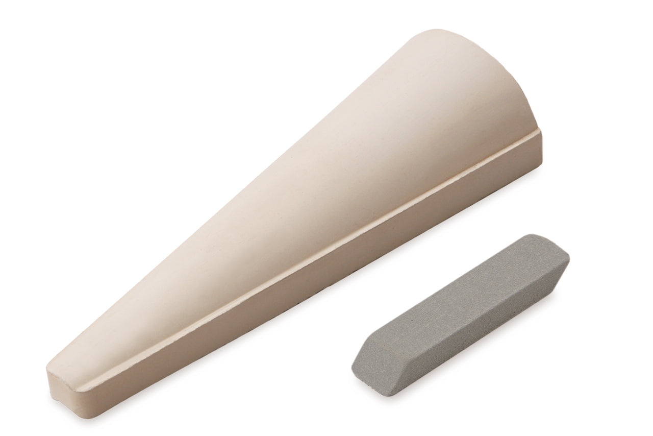 Suehiro Whetstone for Gouges chisels 末広 丸刃用砥石 #280 #1000 #4000 For Gouge Chisels 内丸鑿用