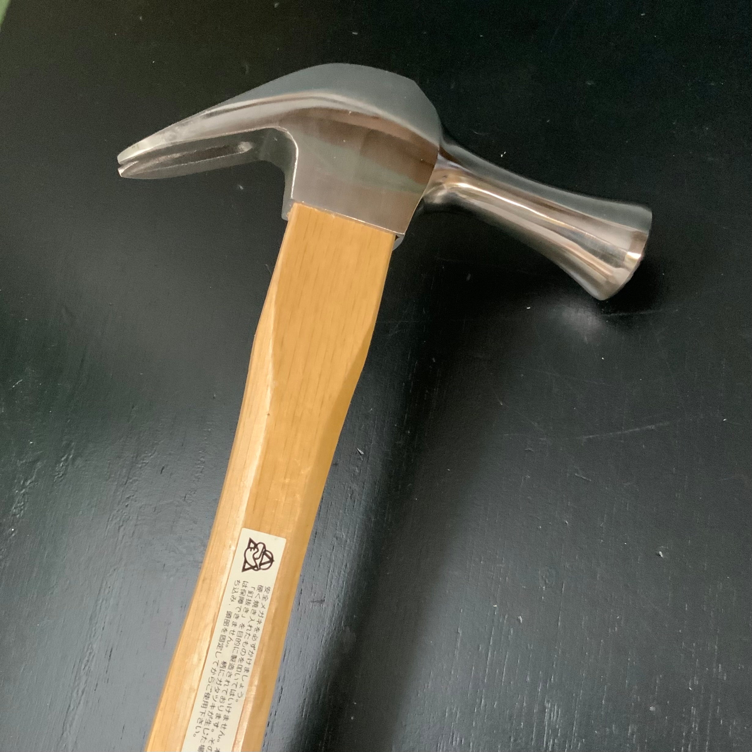 Old stock Dogyu Erupane Kariwaku Stainless steel Hammers 掘出し物 土牛 ステンレスエルパネ 仮枠ハンマー 滑り止め付