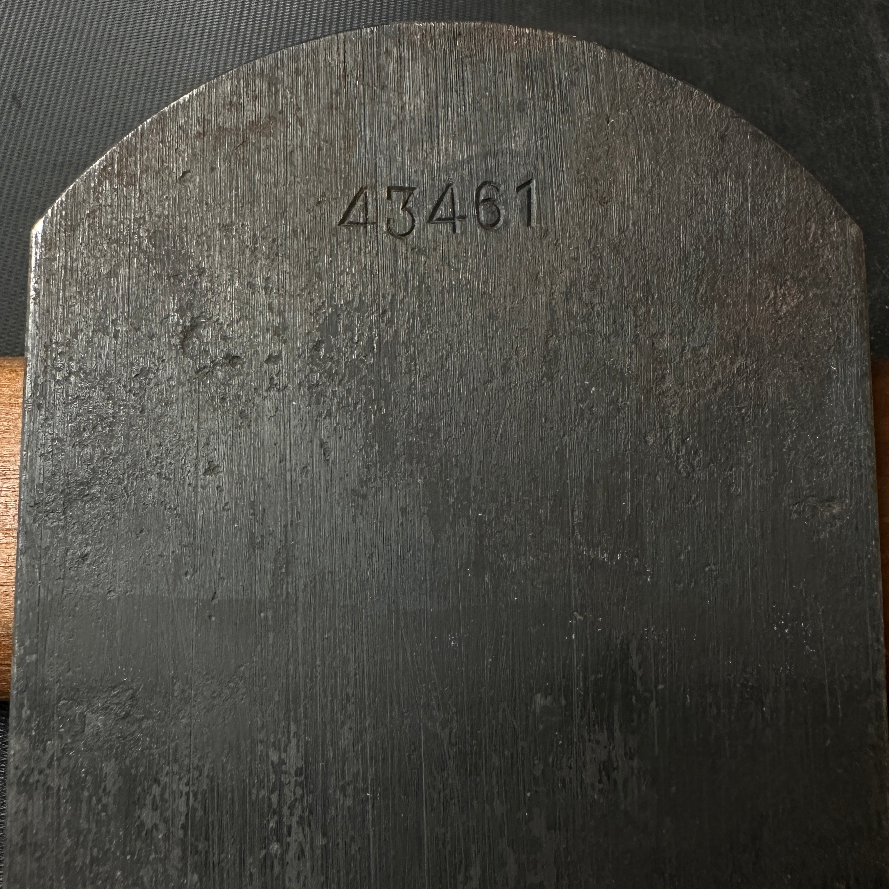 Old stock #2 Kanju Smoothing Plane by Chiyotsuru Nobukuni 掘出し物 三代目千代鶴作 寬寿 仕上げ鉋 70mm No.43461