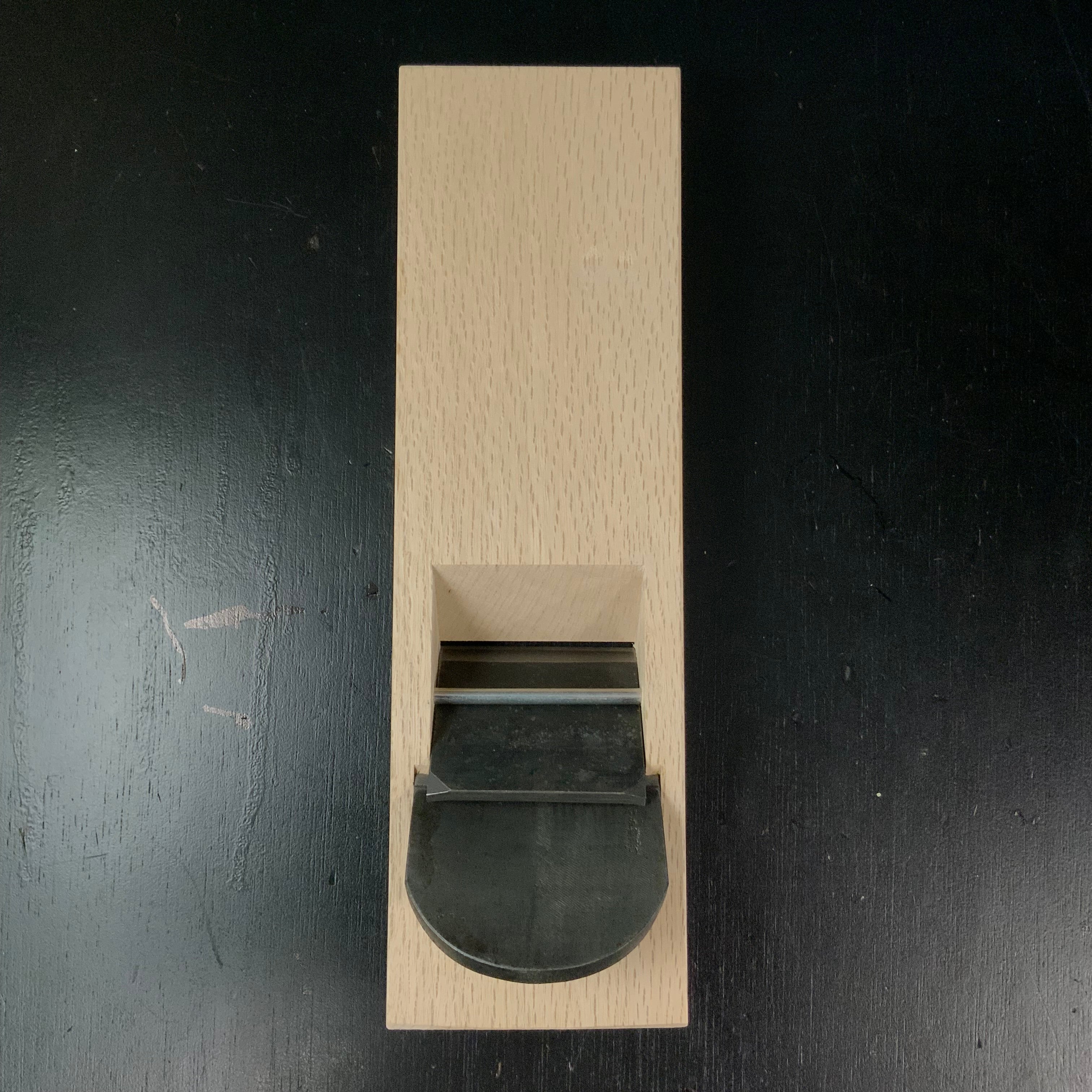 Old stock #3 Migaki Yabane Smoothing Plane (Kanna) by Ishido Master 石堂輝秀作 ミガキ矢羽根 70mm 小吉屋台入