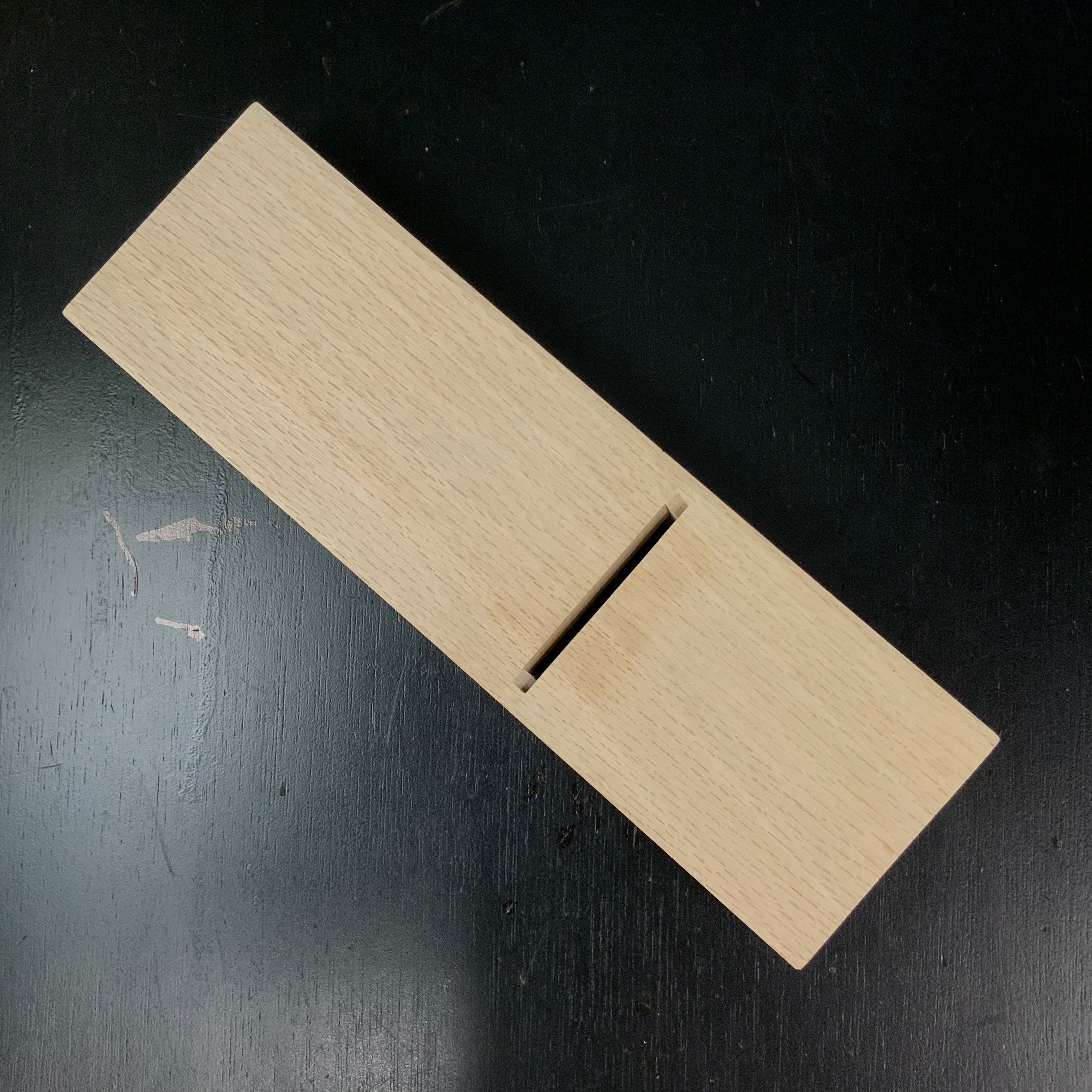 Old stock #3 Migaki Yabane Smoothing Plane (Kanna) by Ishido Master 石堂輝秀作 ミガキ矢羽根 70mm 小吉屋台入