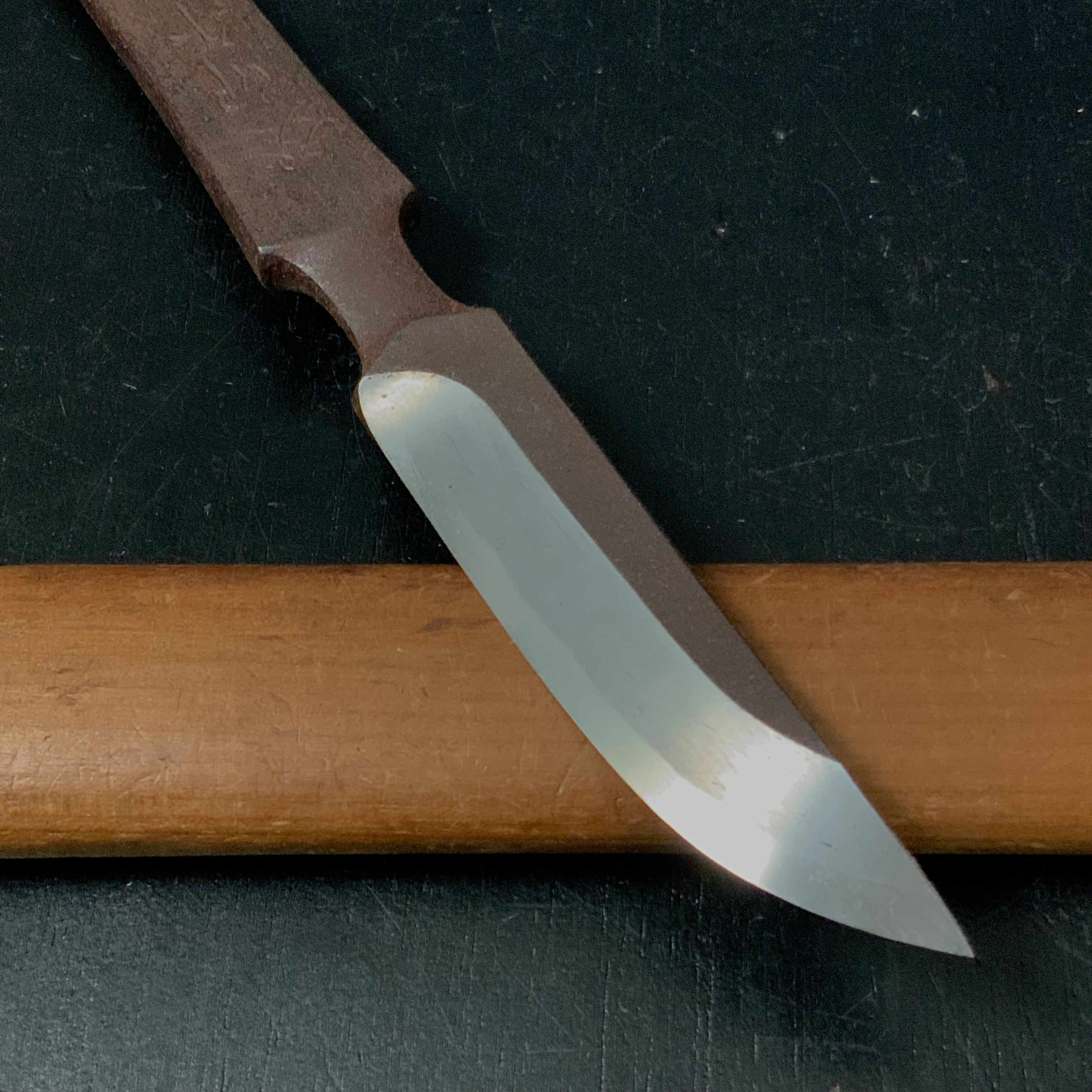 Gamushara Hirotsugu Right hand Kiridashi by Sozen Carving 我武者羅 素全作 切出し小刀 右 21mm
