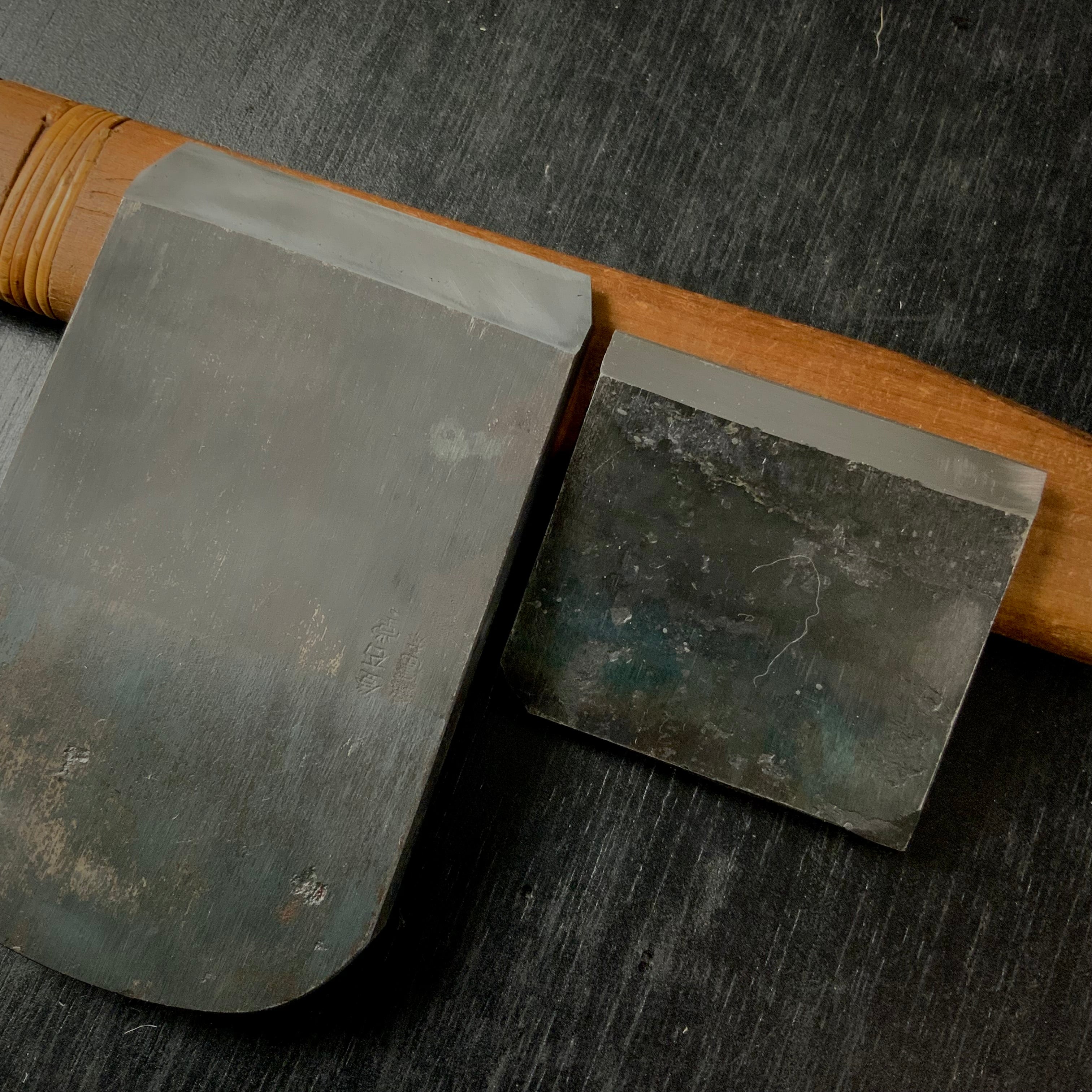 Old stock #2 Yabane Smoothing Plane (Kanna) by Ishido Master 石堂輝秀作 矢羽根 労働大臣賞受賞記念鉋 70mm