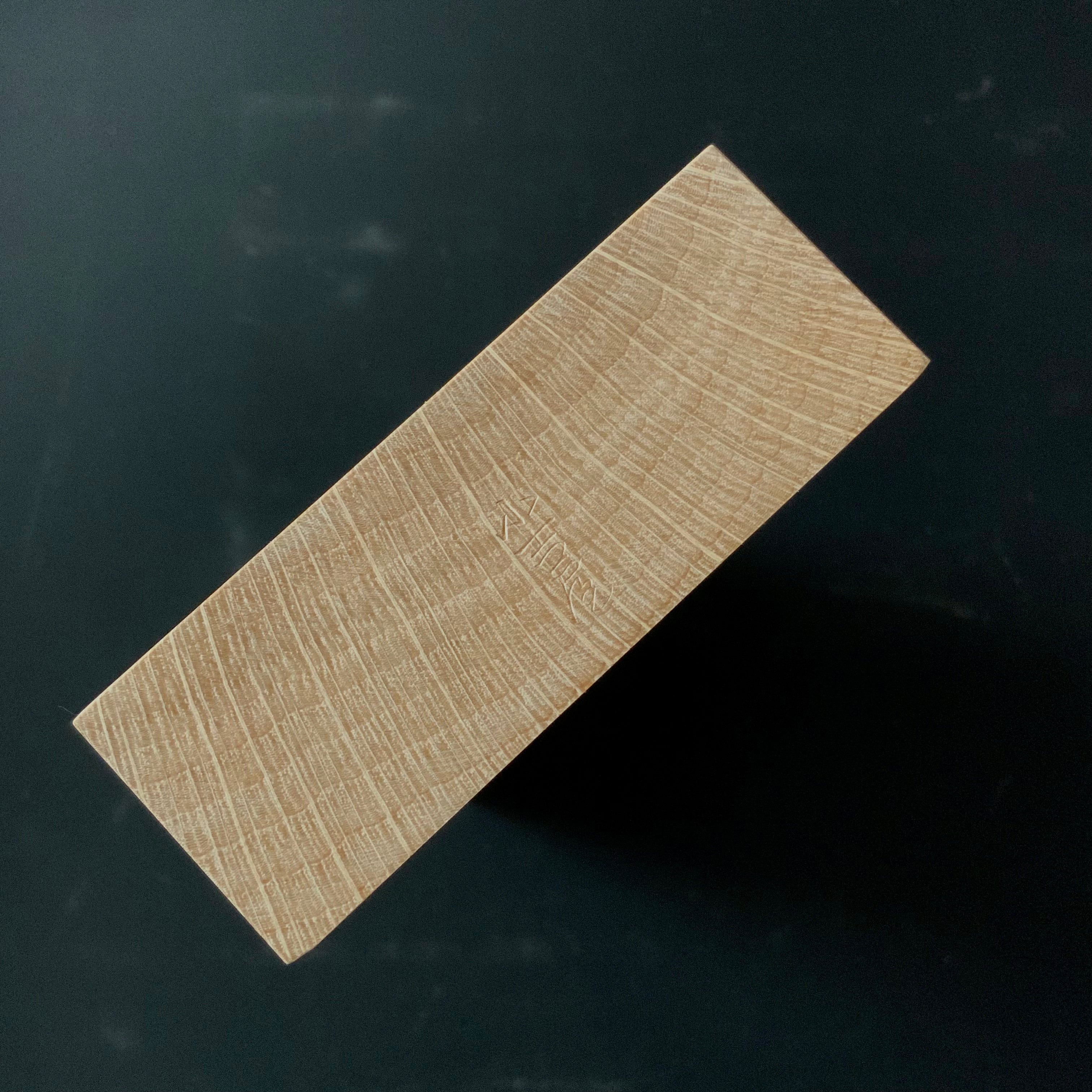 Teruhide Yabane Black Smoothing Plane (Kanna) by Ishido 日本橋木屋銘入 10代目石堂輝秀 黒矢羽仕上げ鉋 70mm