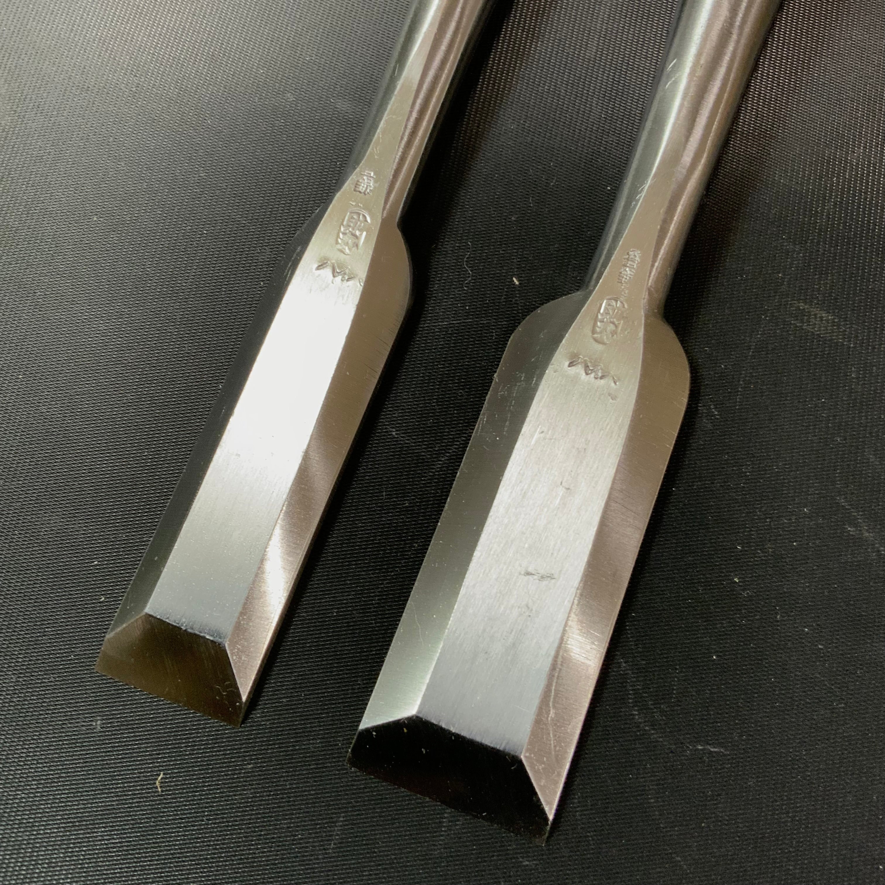 Sukemaru 4th High-Speed Steel Shorter Timber Chisels by Usui Yoshio 四代助丸 碓氷淑郎 ハイス中叩き鑿 Chu-Tatakinomi