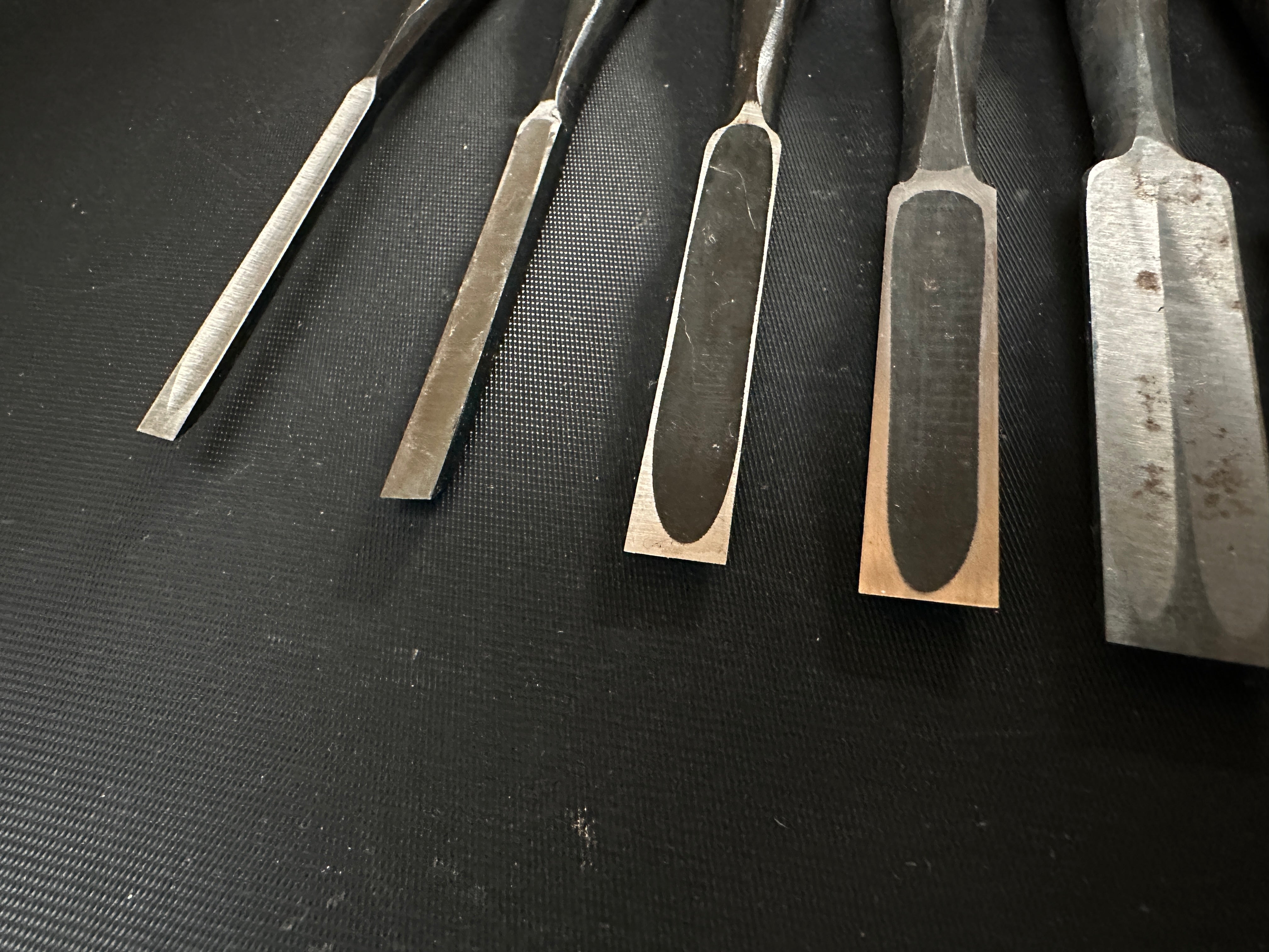 #M138 初心者向けミックスセット ベンチノミセット by 不明スミス バラ鑿合わせ 初心者におすすめ追入組鑿作者不明