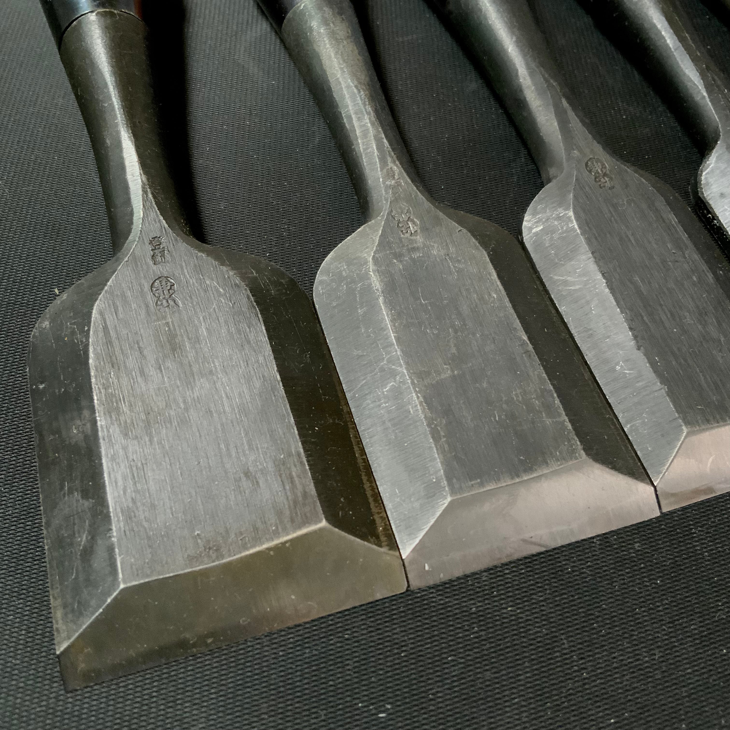 #M146 Mixed set for beginner Bench chisels set バラ鑿合わせ 初心者におすすめ 追入組鑿