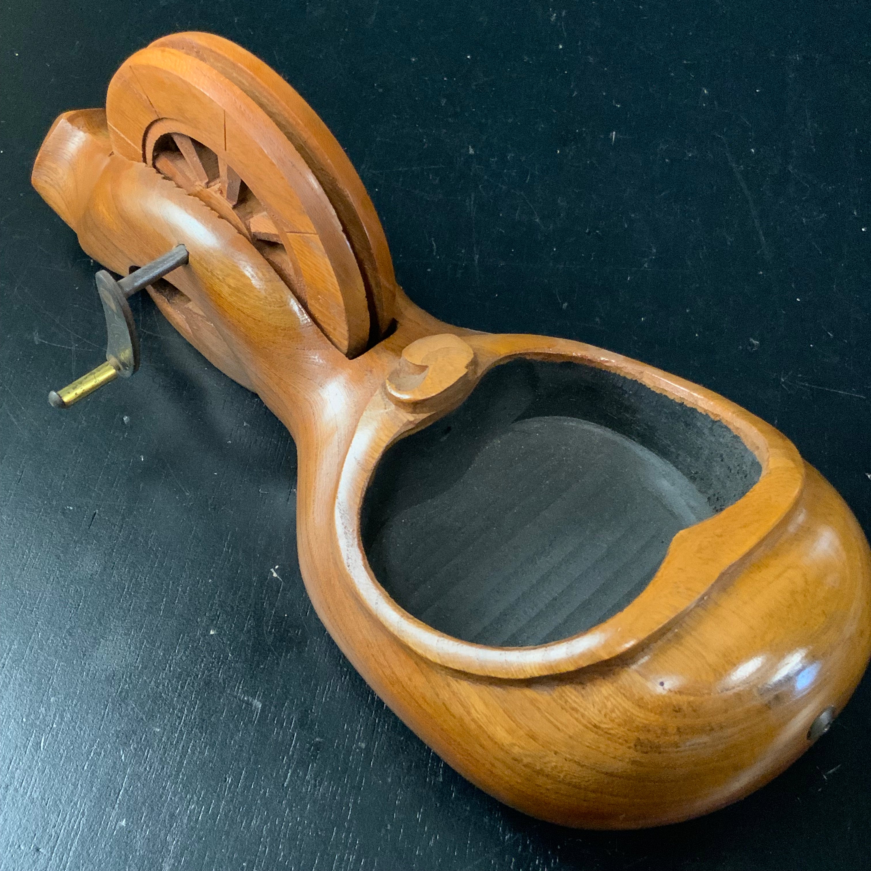 #ST57 Japanese Carpenter Ink Pot Traditional Measuring Tools Sumitsubo by Tsubogen 坪源作 墨壺 255mm