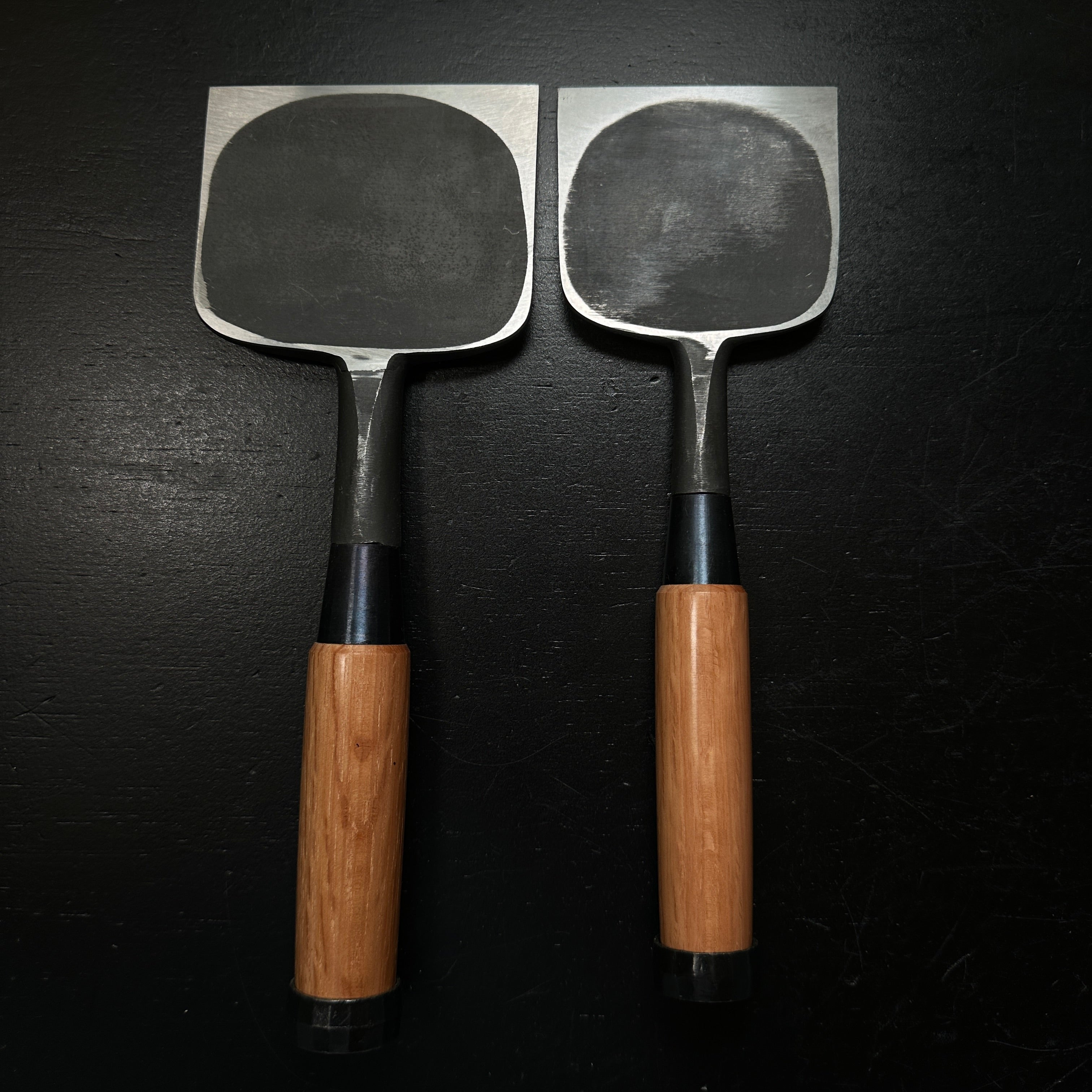 Sukemasa Extra width Bench chisels Black Finish 助正作 黒打 幅広追入鑿 Oirenomi