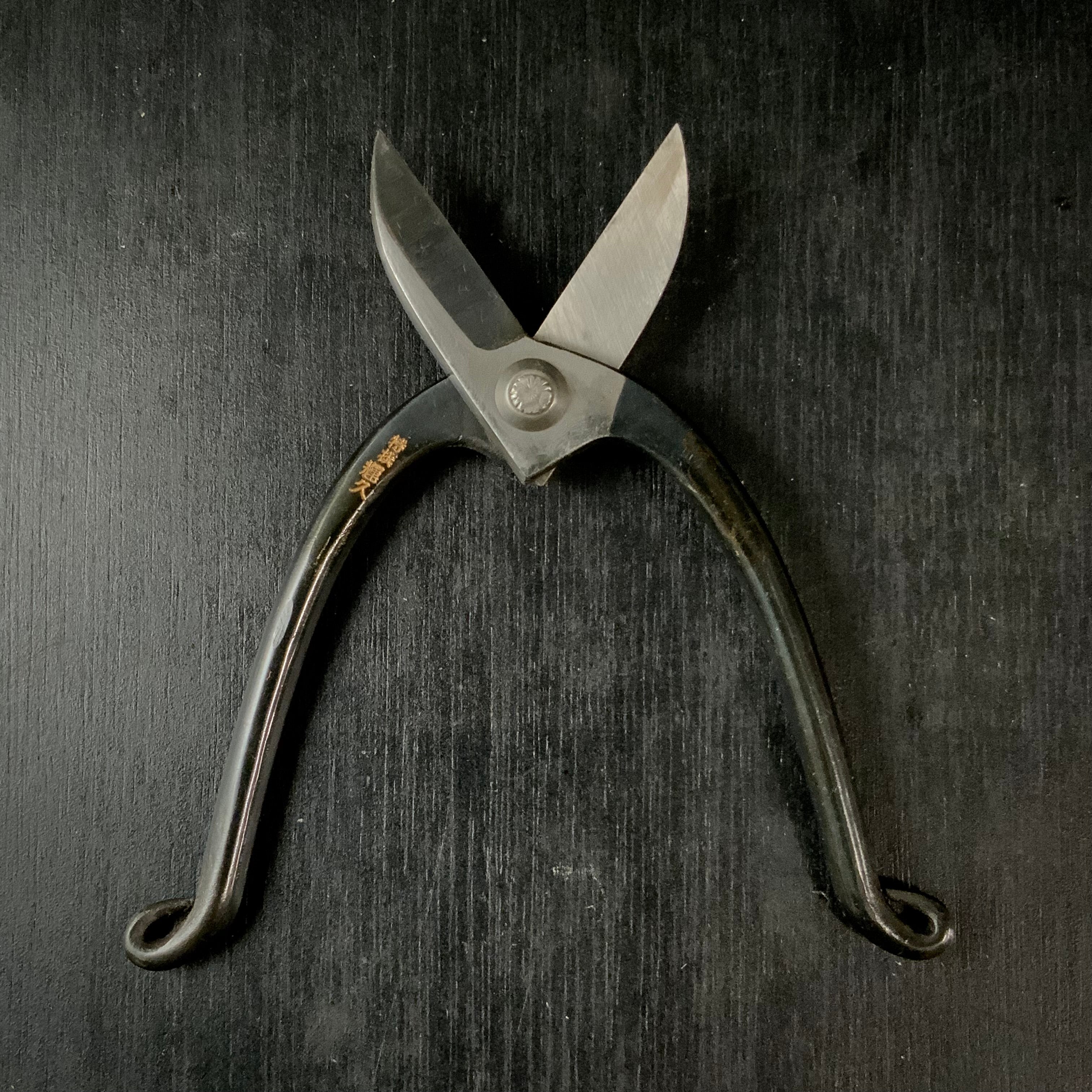 Old stock Teruhisa Flower shears / 掘り出し物 輝久 花鋏 150mm