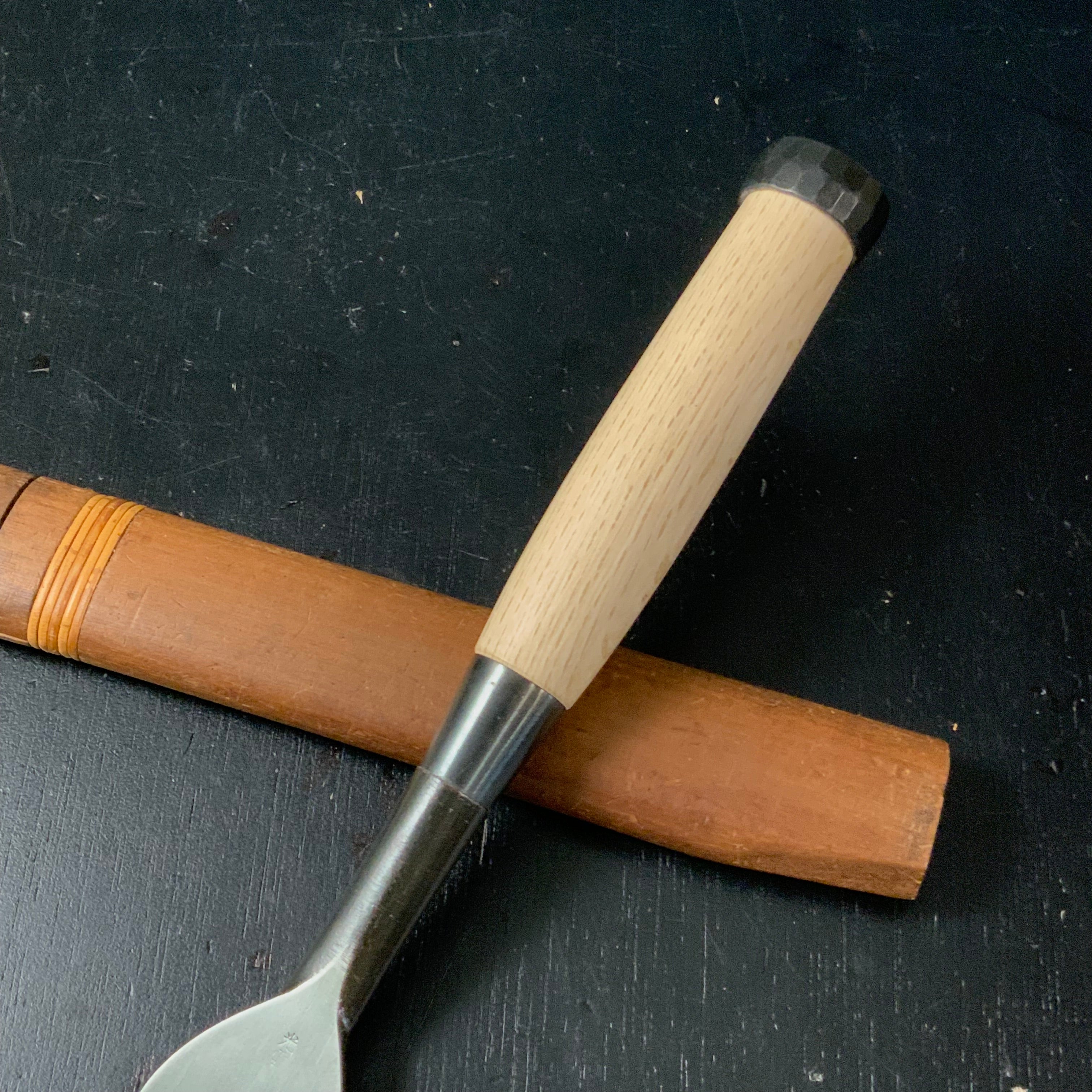 ♯1 Used Carving chisels set by Konobu 中古 小信作 彫刻鑿