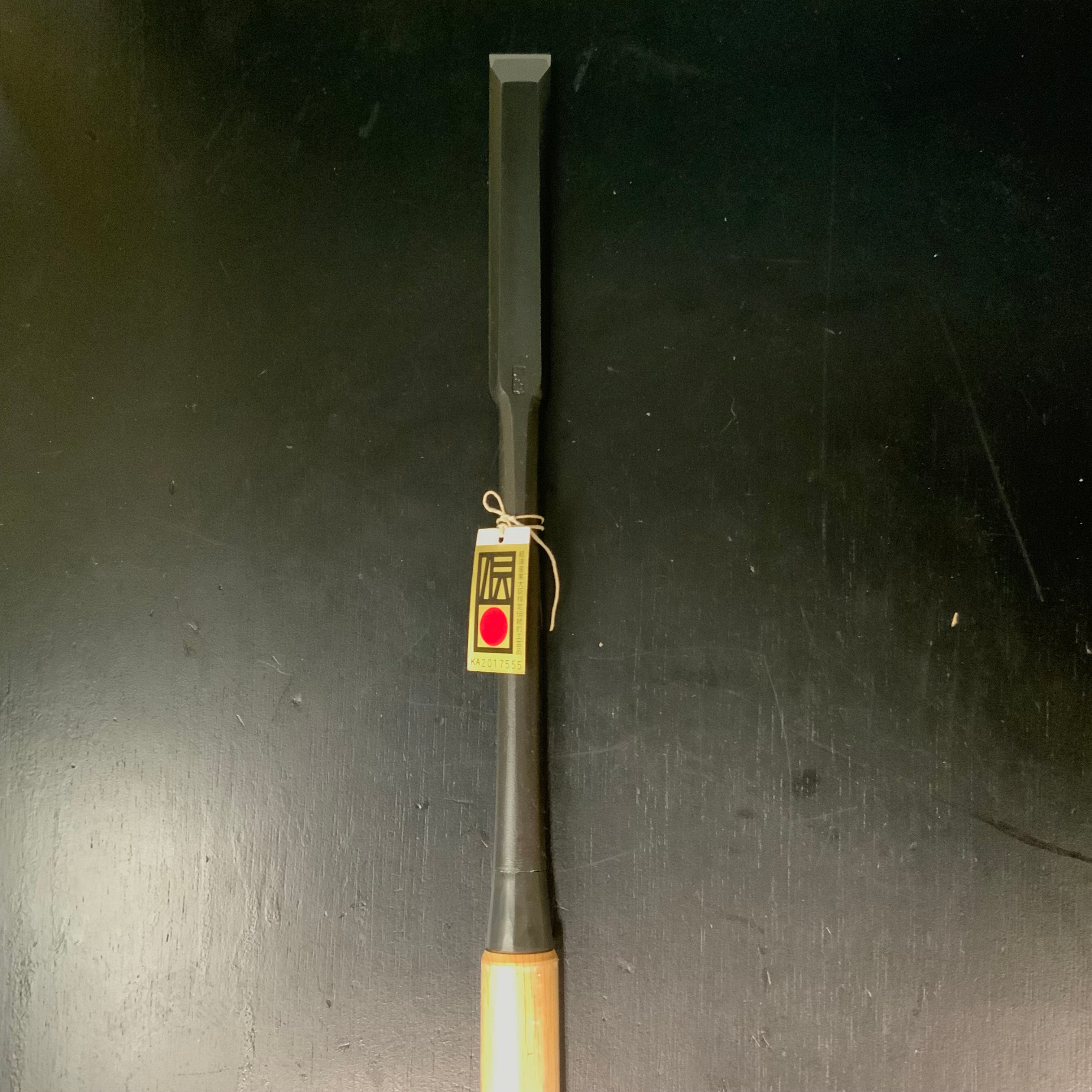 Tasai Slick Chisels (Hontsuki-Nomi) with Japanese white oak 田斎作 面取本突き鑿 白樫柄 24mm