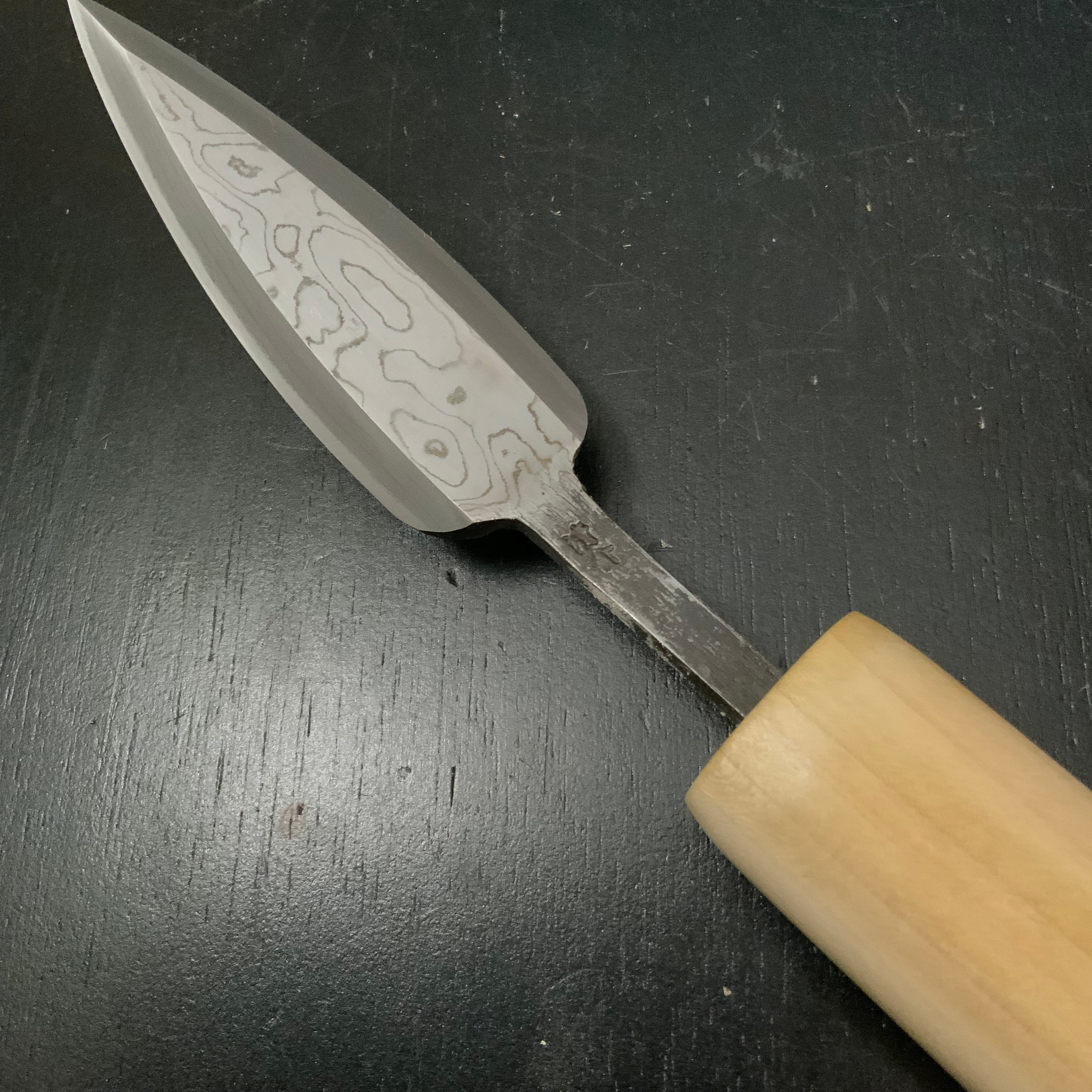 Yari Kanna by Seisuke Mizuno with Blue steel 水野清介作 槍鉋 青紙鋼 100mm