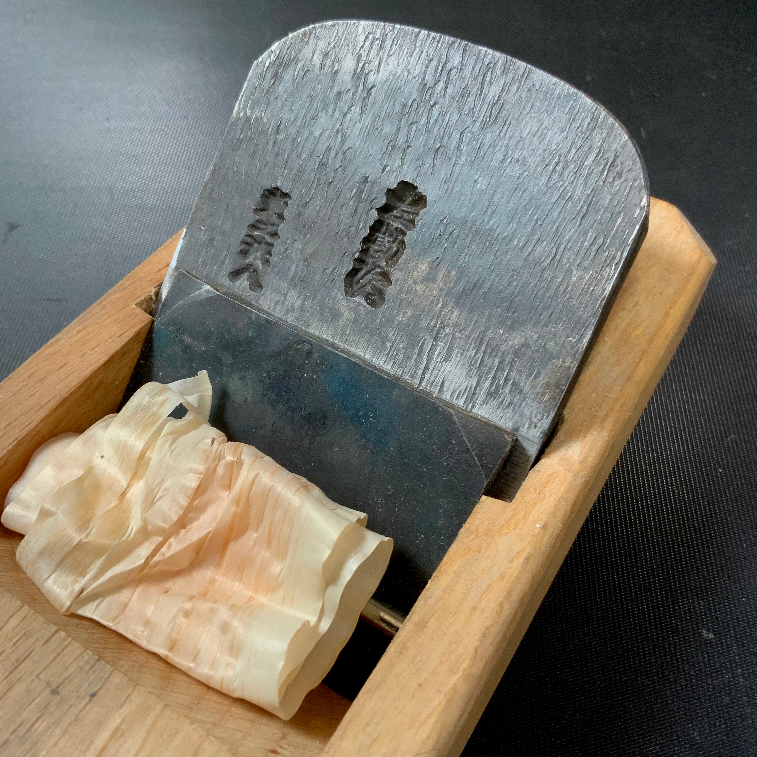 Ready to use! Hidarikanji Smoothing Plane (Kanna) by Tanaka shougo 初心者におすすめ 直ぐ使い 左勘次 田中昭吾作 仕上げ鉋 75mm