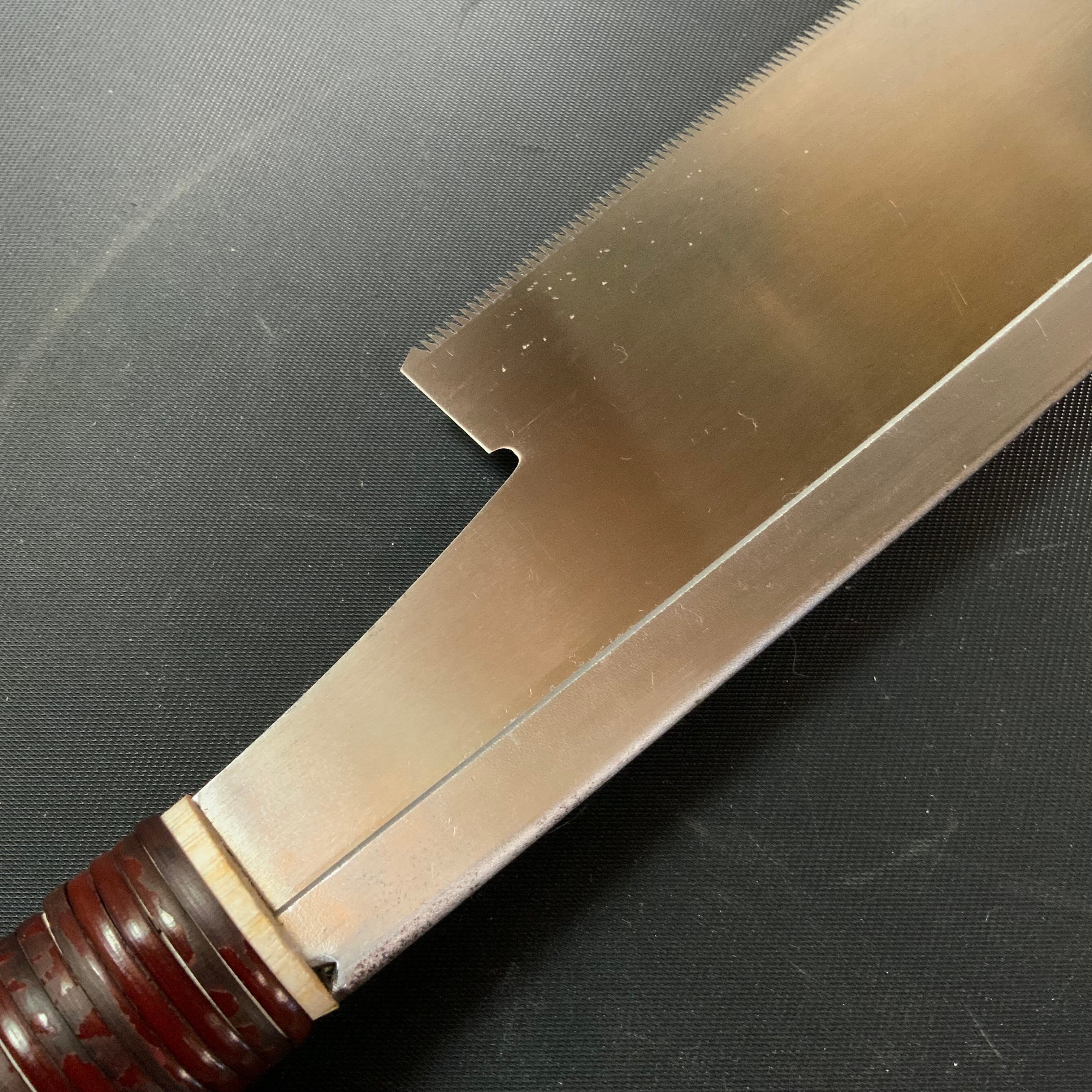 #97 Old stock Nagakatsu Noko Japanese Rip cut Zero set Dozuki Saw For Soft Wood 長勝鋸 胴付き鋸 ホゾ挽 針葉材用 235mm