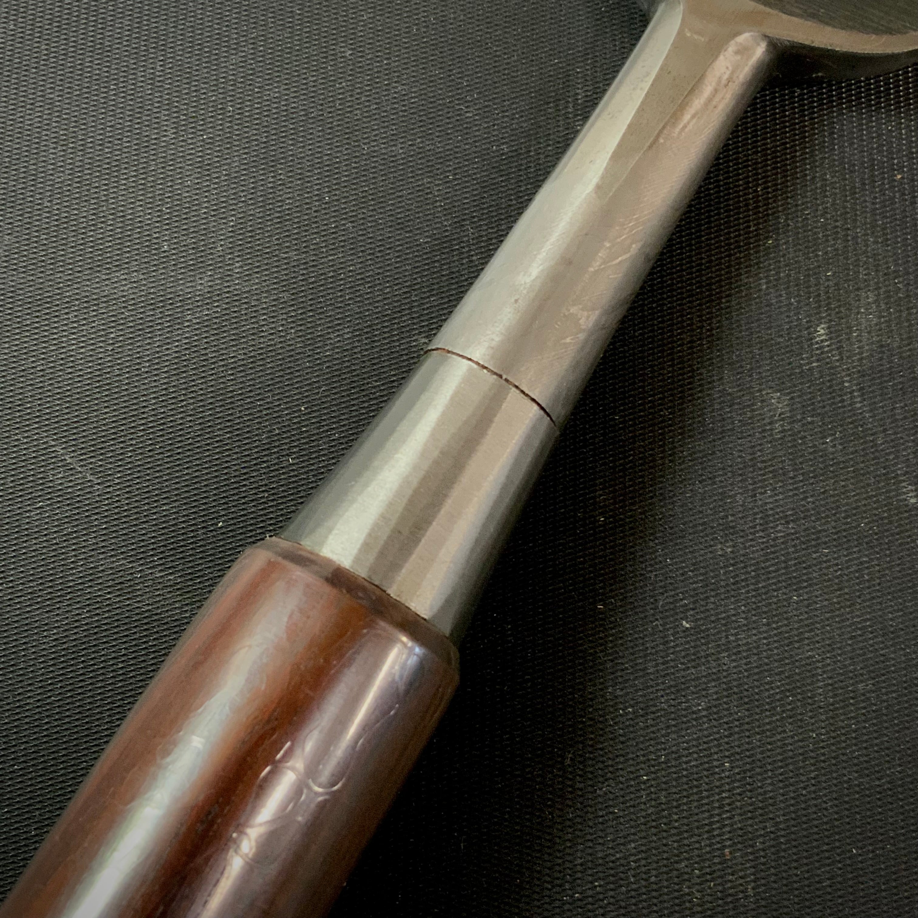 Tasai Mokume Special Bench chisels / 田斎作 木目 追入鑿 紫檀柄 42mm