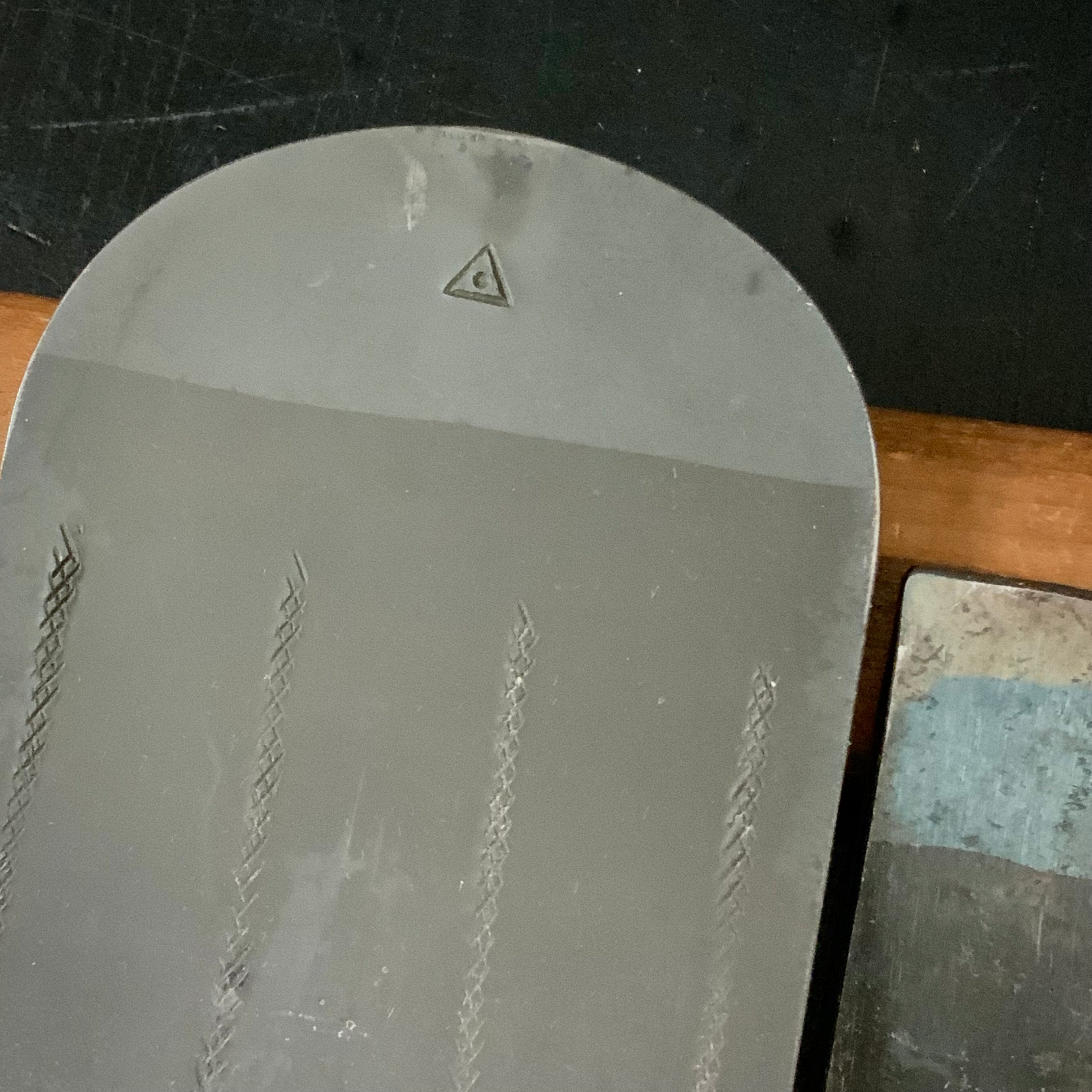 Old stock Hatsuhiro Smoothing Plane (Kanna) △ triangular stamp 掘出し物 初弘 △ 仕上鉋 70mm