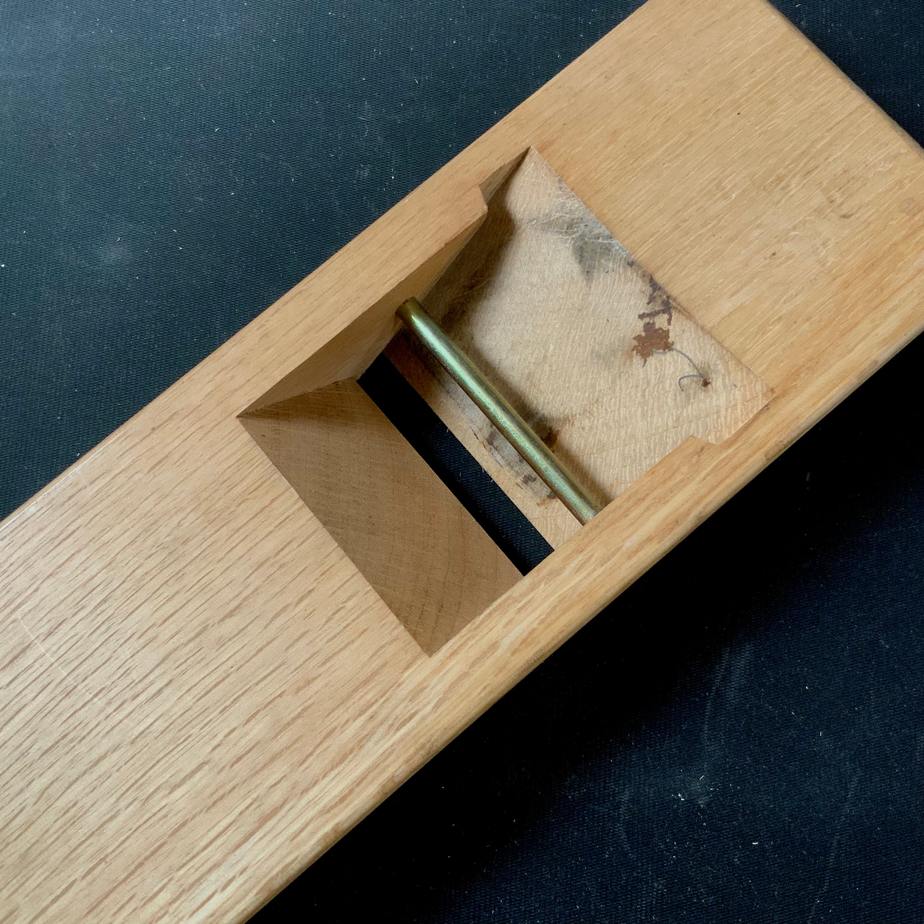 Old stock Mokuou Smoothing Plane (Kanna) by Seisuke Mizuno 水野清介作 掘出し物 杢翁 仕上げ鉋 65mm