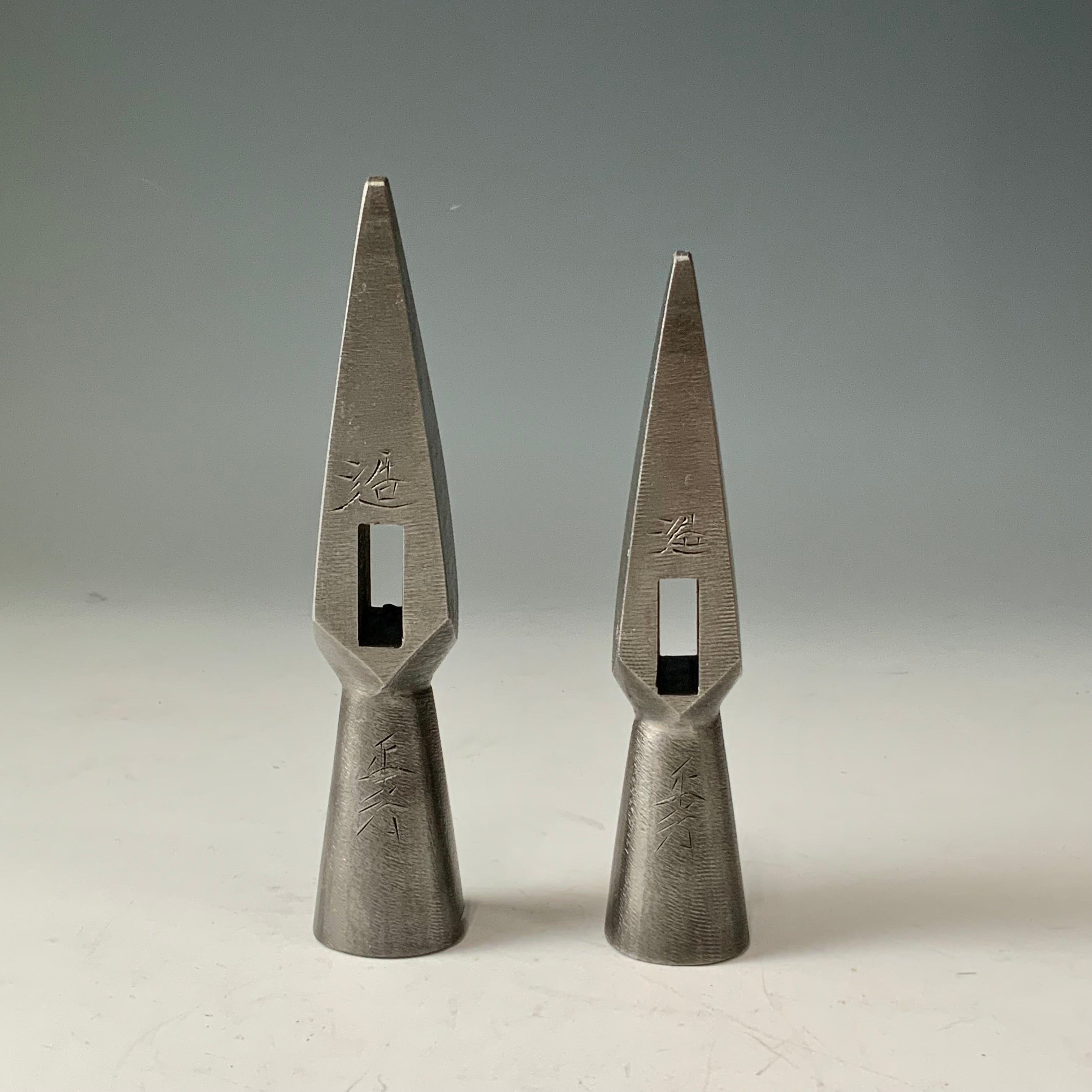 Doshinsai Masatsura Funate File finish Hammers 道心斎正行 馬場正行氏作 鋼付 舟手玄翁 ヤスリ仕上げ