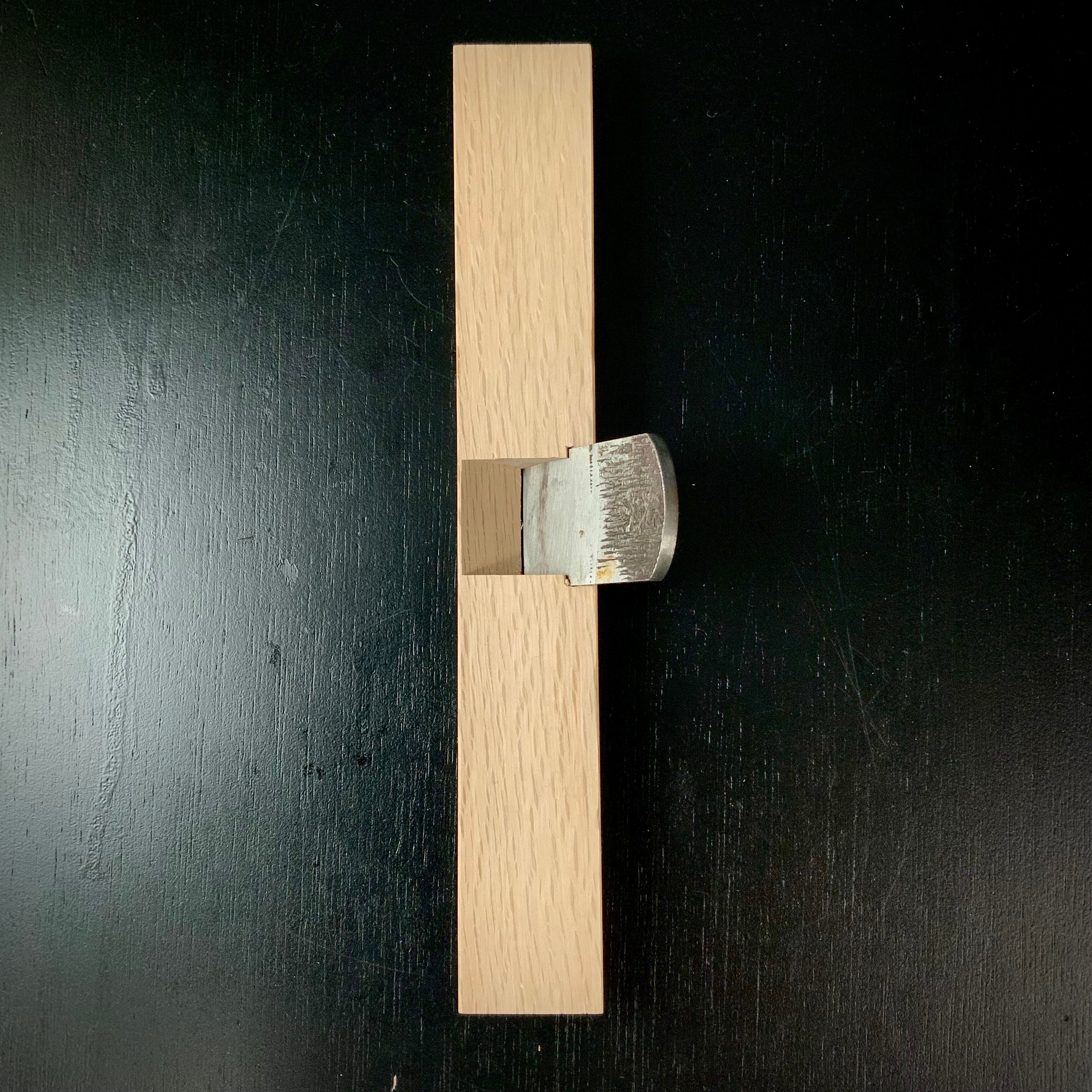 Enjyu Spokeshave Plane (Nankin Kanna) With white Steel 延寿 南京鉋 和鉄白紙鋼 36mm