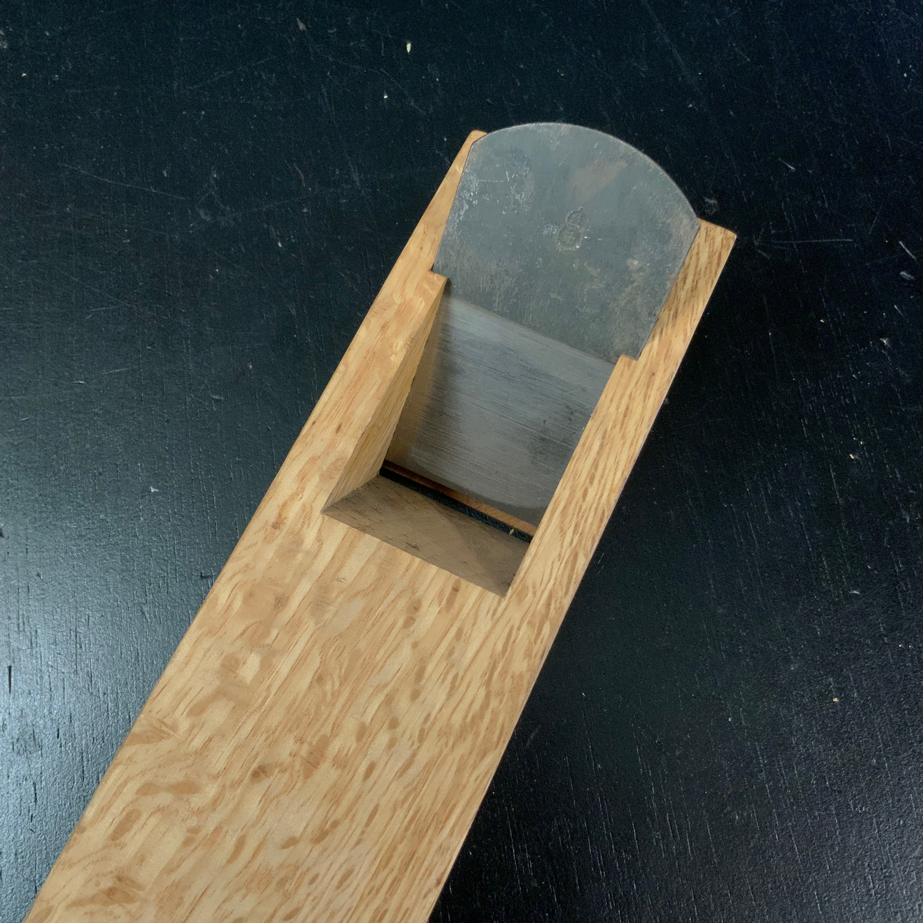 Old stock Sadamitsu Small Plane (Kanna) 掘出し物 貞光 小口鉋 42mm