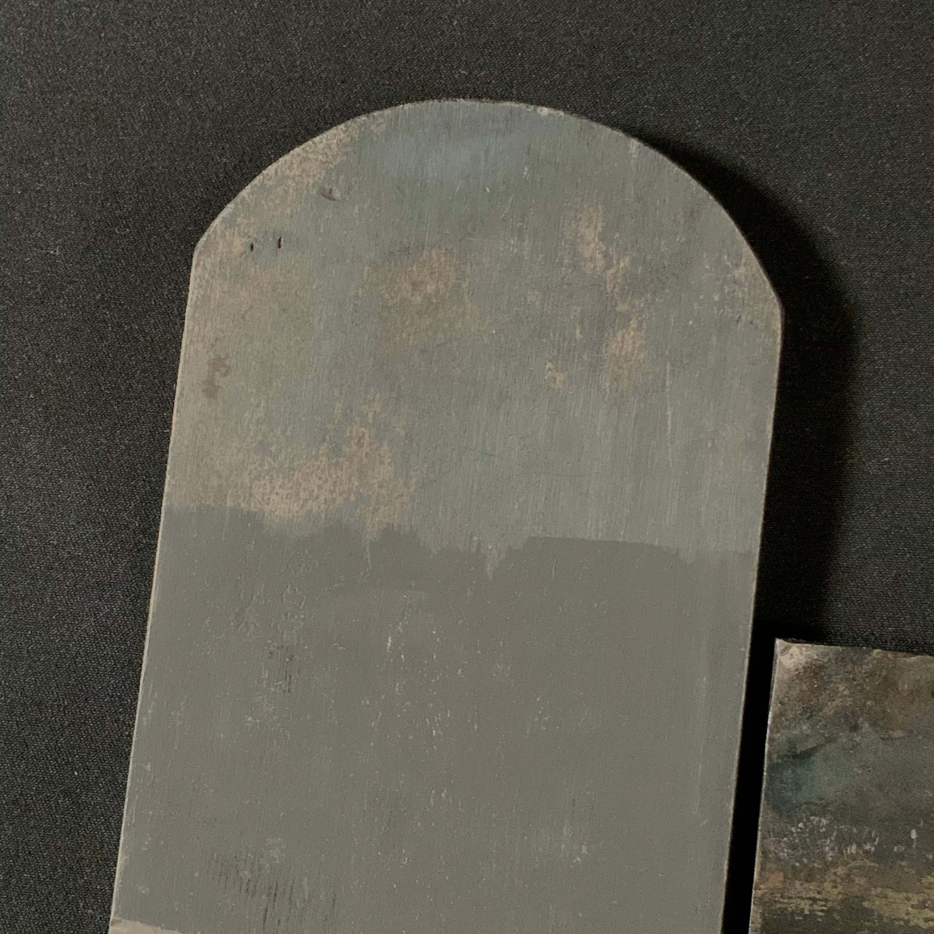 Old stock Muso Smoothing Plane (Kanna) by Ishido Master 掘出し物 無双 石堂輝秀作 仕上げ鉋 少々サビアリ 70mm