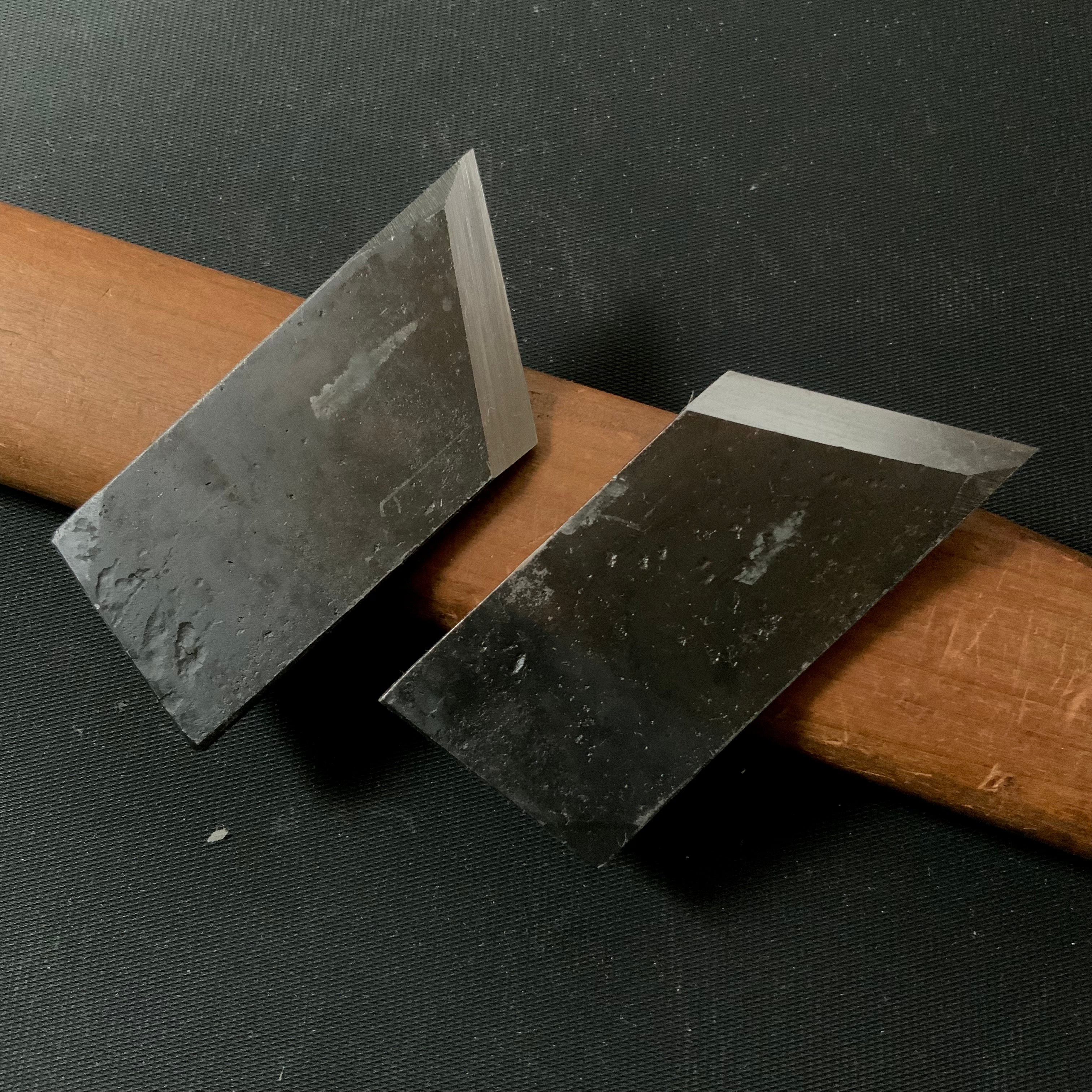 Kouetsu Special Rabbet Plane right and left By Komori 小森作 侊悦 蟻際鉋 左右