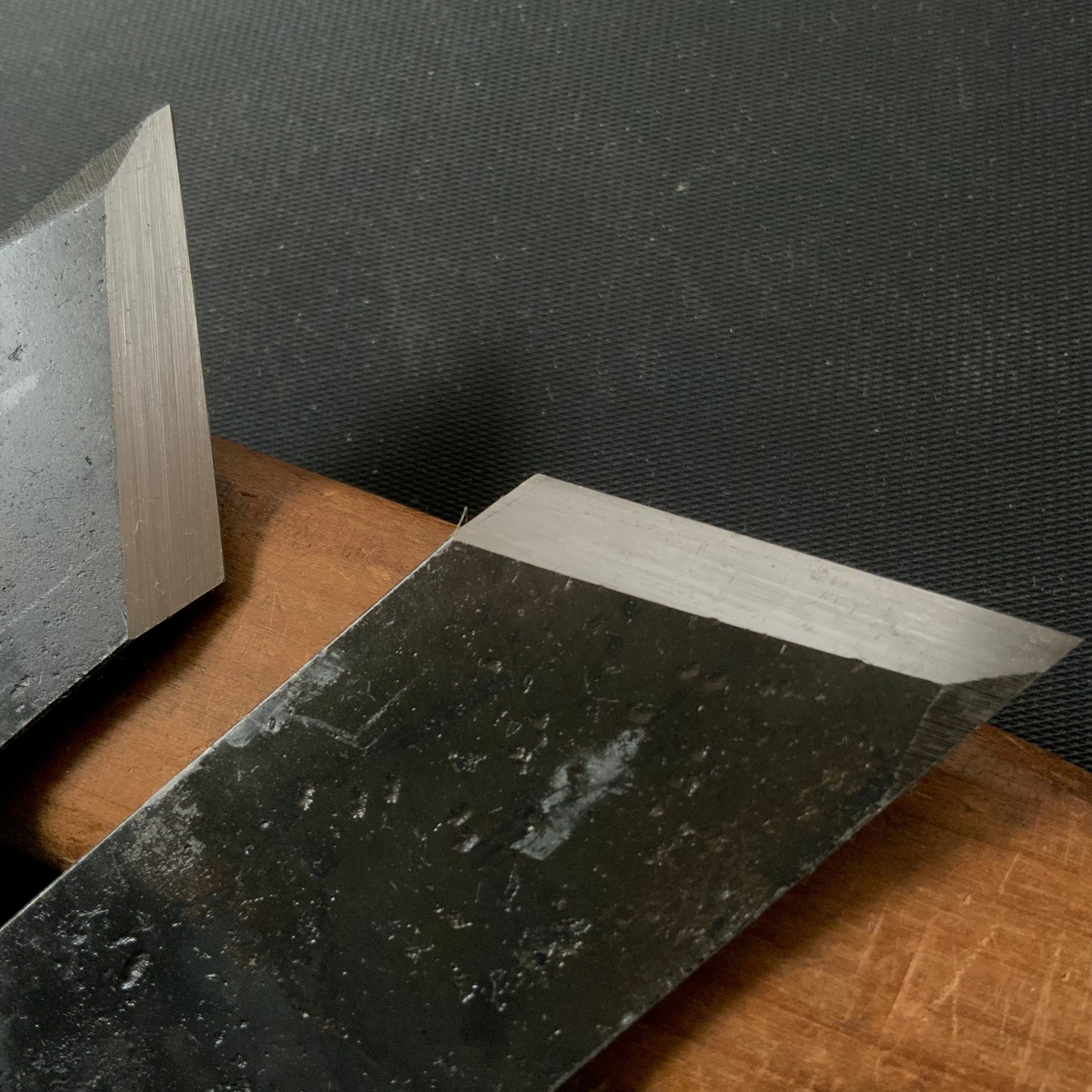 Kouetsu Special Rabbet Plane right and left By Komori 小森作 侊悦 蟻際鉋 左右