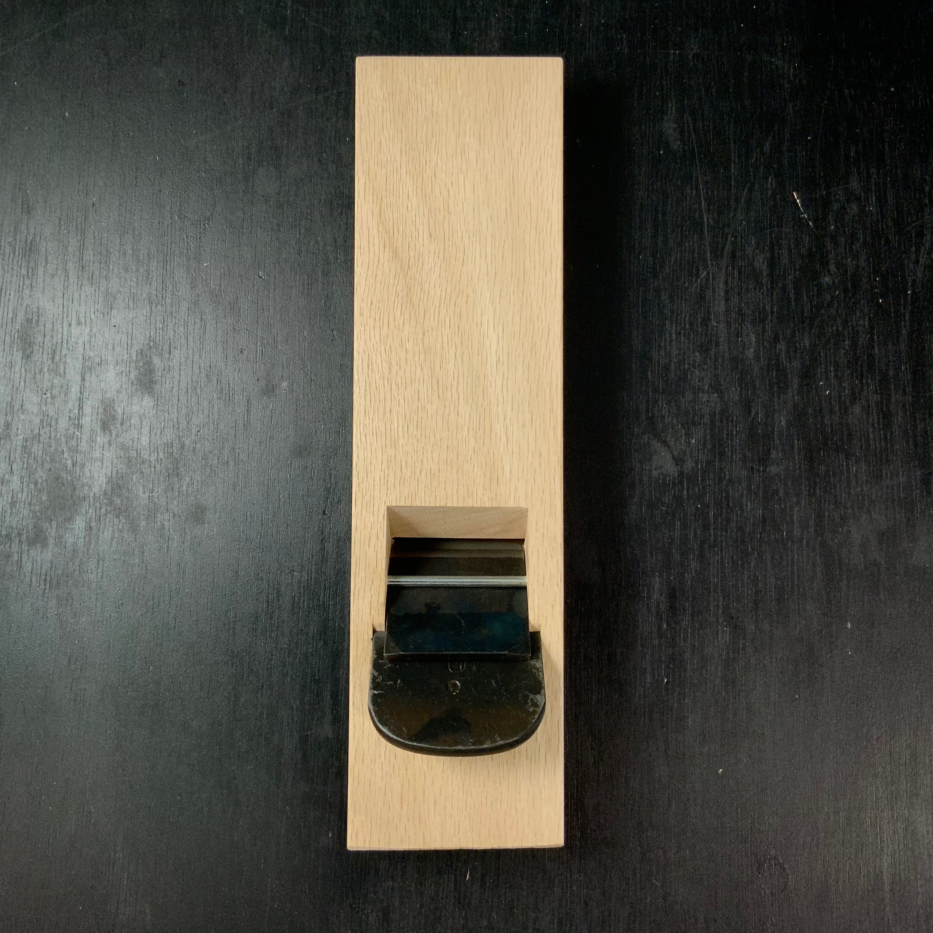 Old stock Kuniaki Small Plane by Nakano Takeo with Blue steel 掘り出し物 中野武雄作 国明 小鉋 青紙鋼 56mm