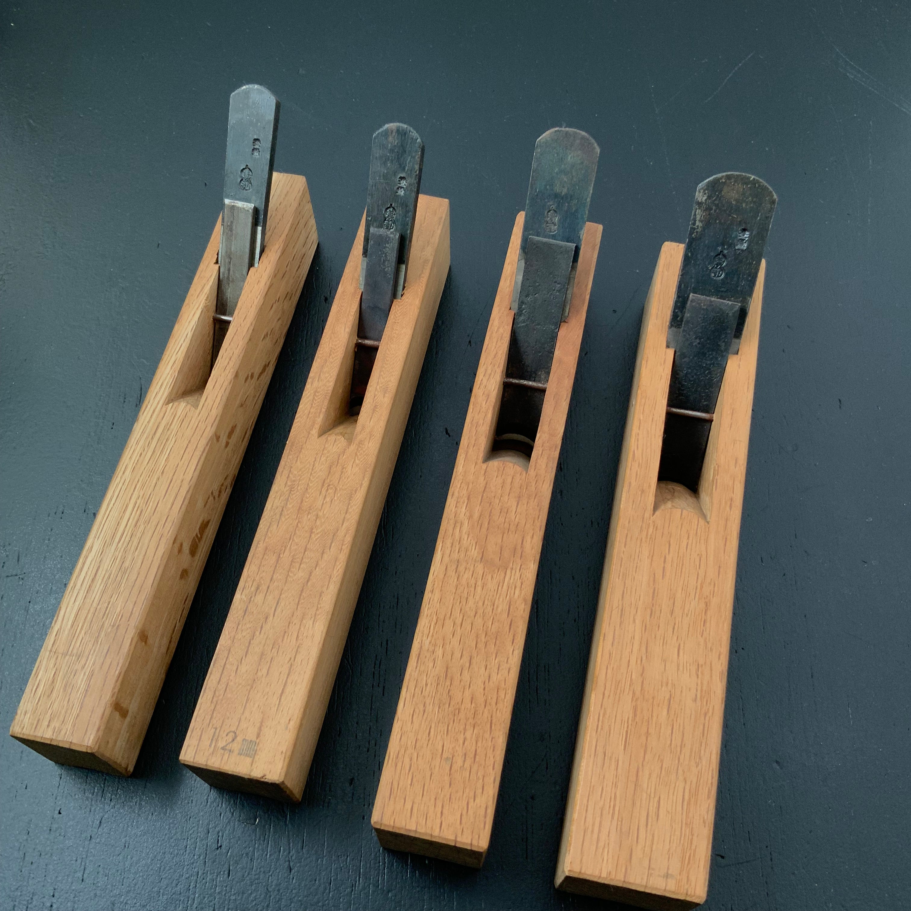 掘出し物 義弘 内丸鉋 Old stock Yoshihiro Small Rounding Plane (Uchimaru Kanna)