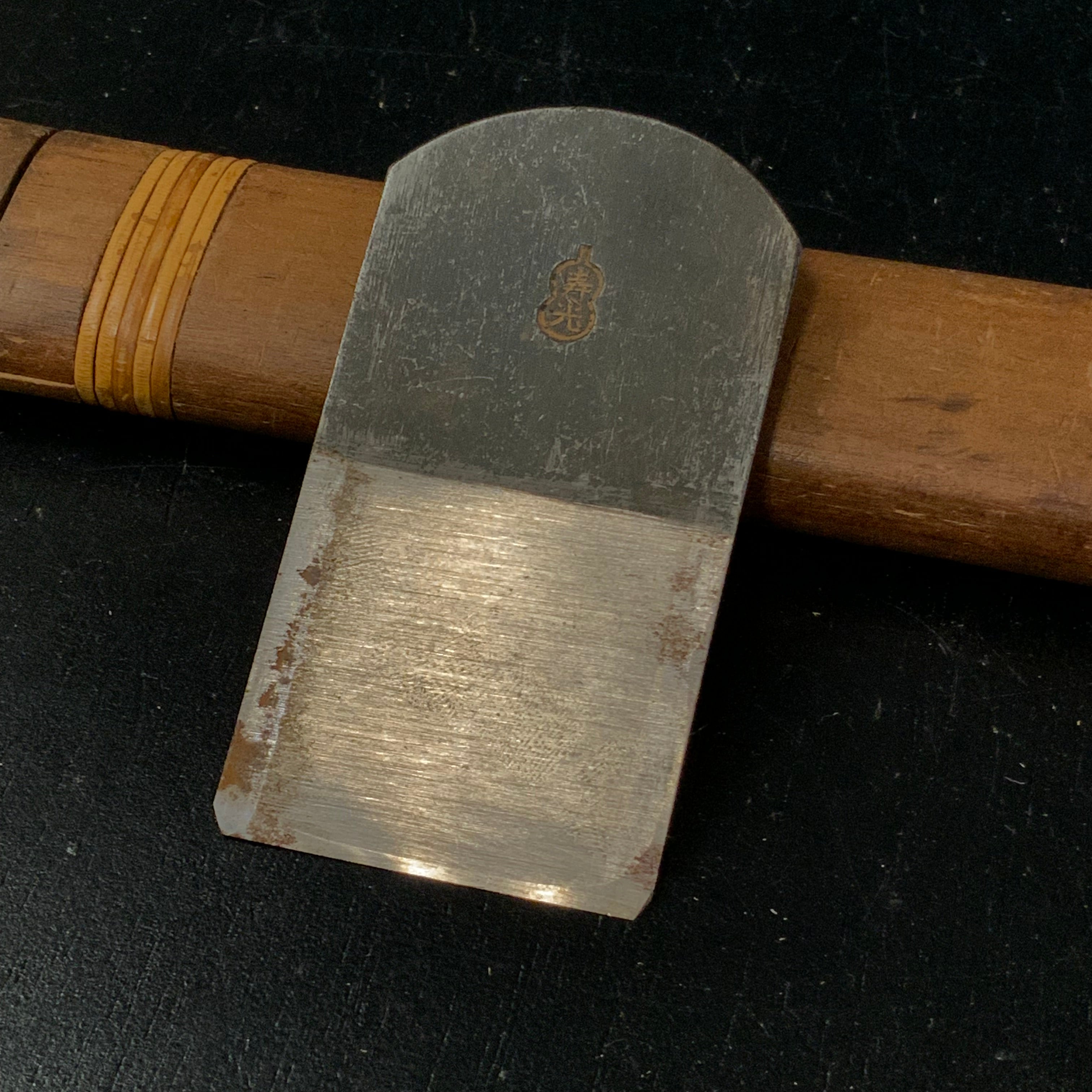 Old stock Toshimitsu Small Plane (Kanna) 掘出し物 寿光 小口鉋 42mm