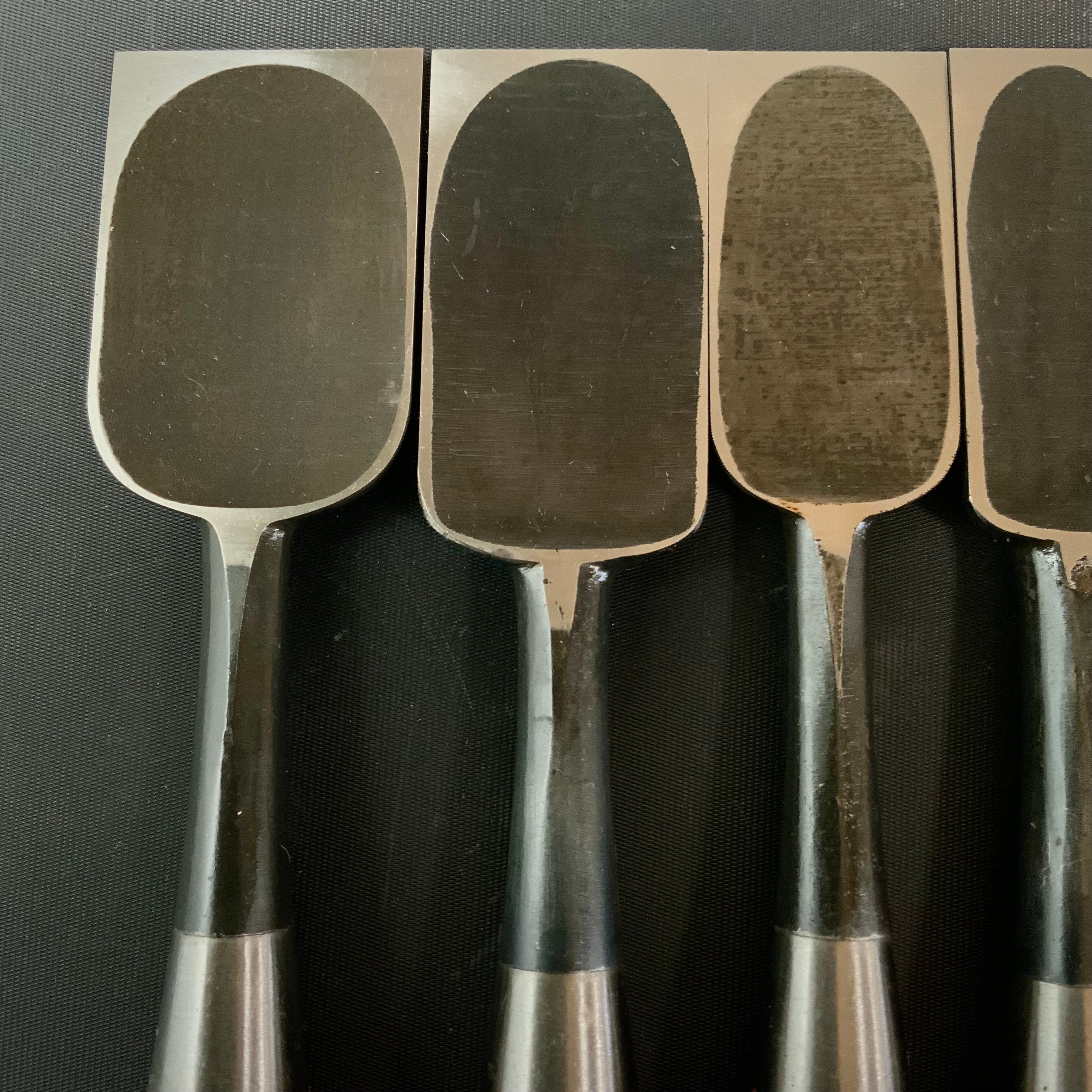 Old Stock Kanehiro Timber chisels 6piece set / 掘り出し物 兼弘 叩鑿 6本組