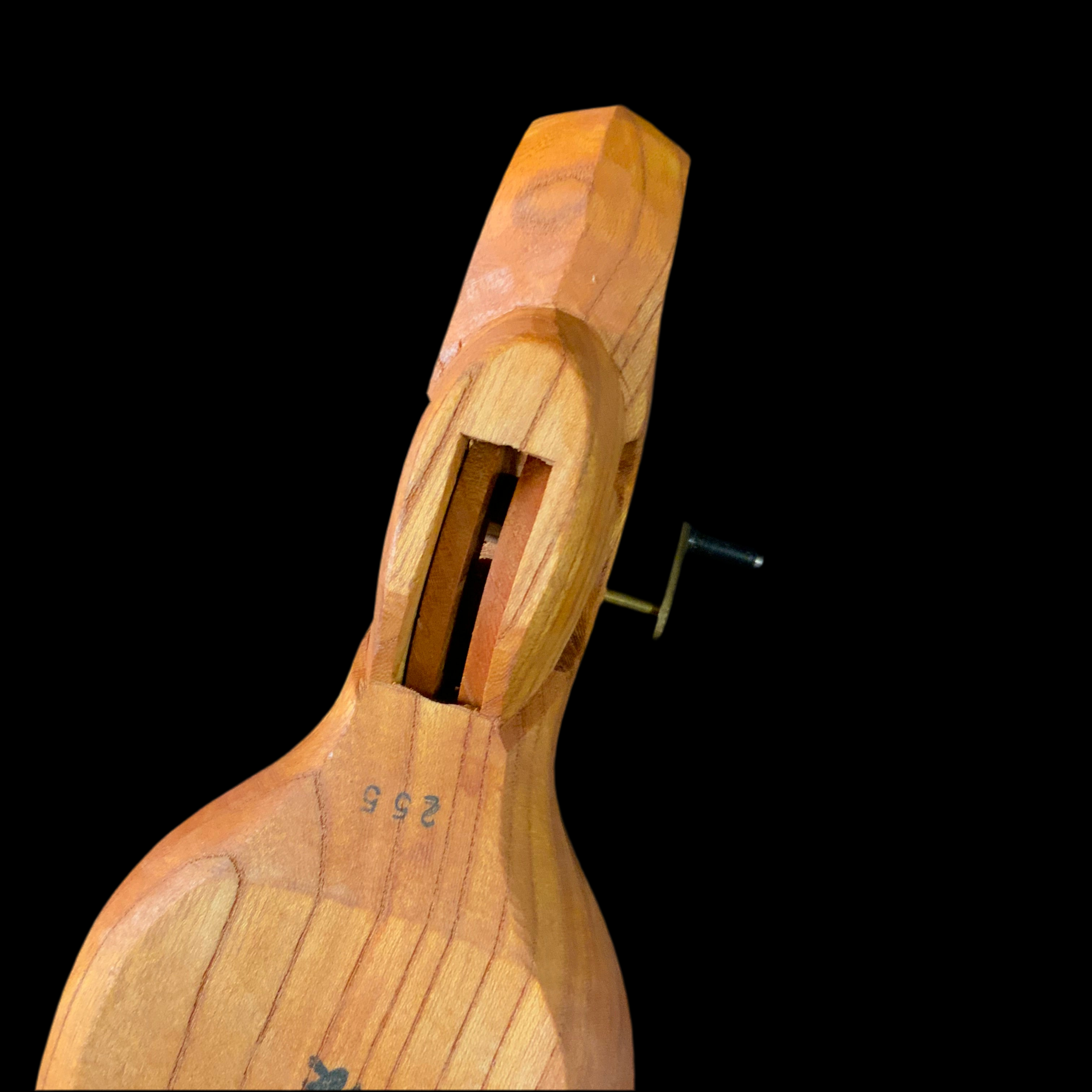 #ST59 坪辰作 新若葉 墨壺 255mm Japanese Carpenter Ink Pot Traditional Measuring Tools Sumitsubo by Tsubotatsu