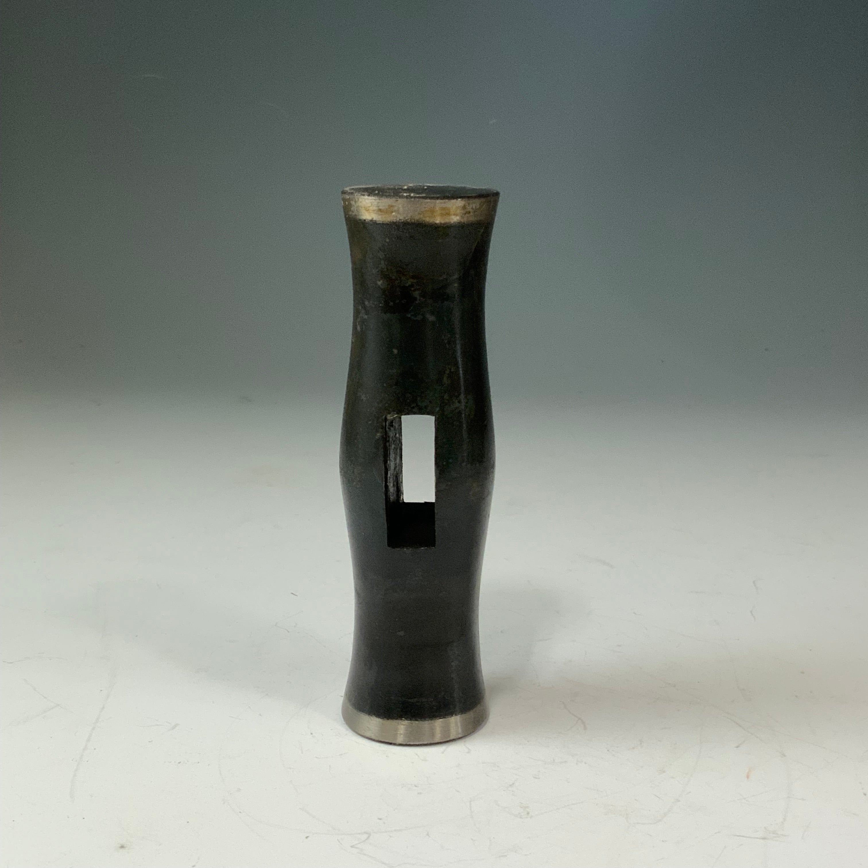 Old stock Suiheiya round Hammers with Hand-filed Blacksmith Finish Made by Masatsura 掘出し物 正行作 水平屋銘 丸玄翁 ヤスリ黒仕上 675g