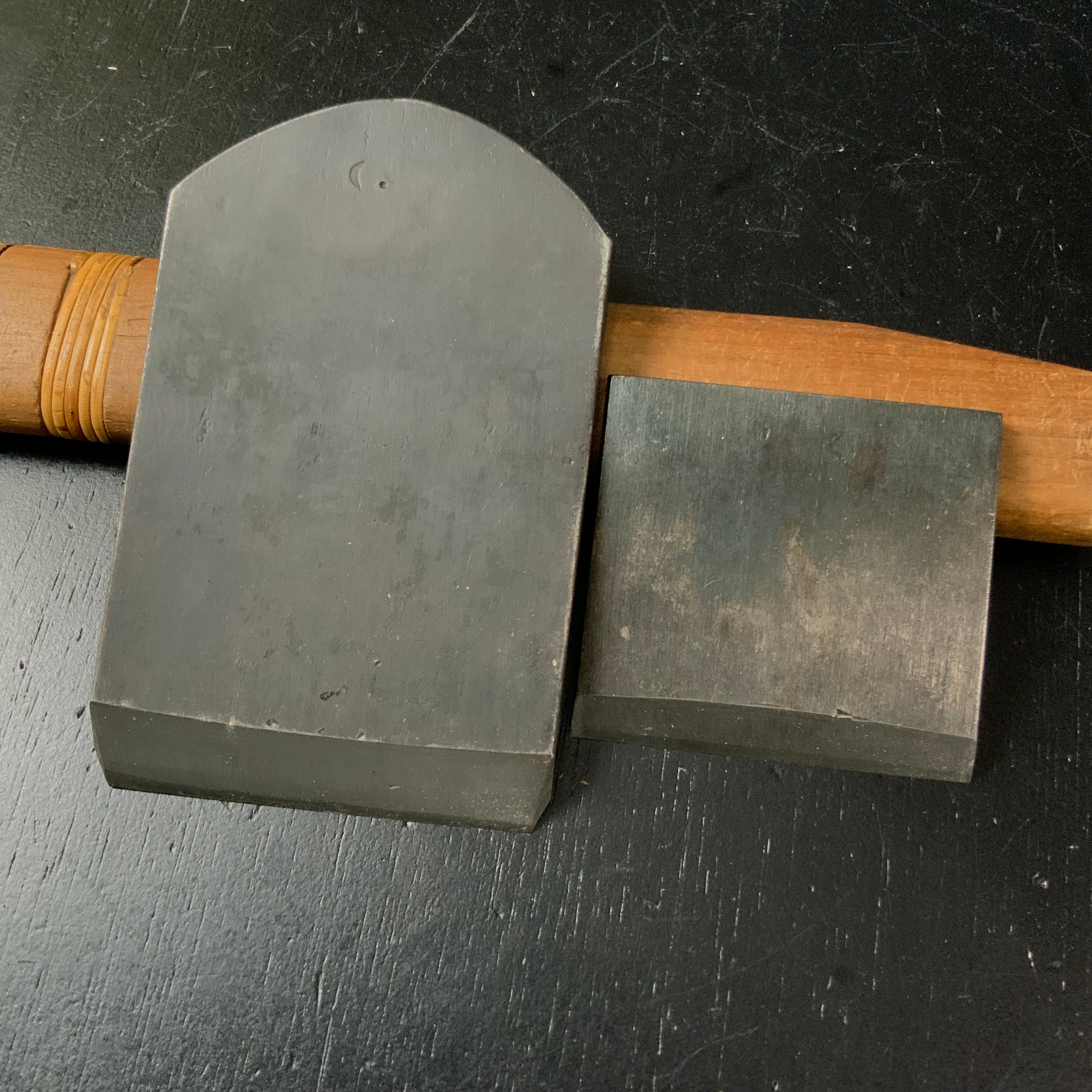 Tetsunohana Tsunesaburo Smoothing Plane (Kanna) with Togo Inukubi steel 常三郎作 鉄の華 東郷鋼犬首鋼 仕上げ鉋 70mm