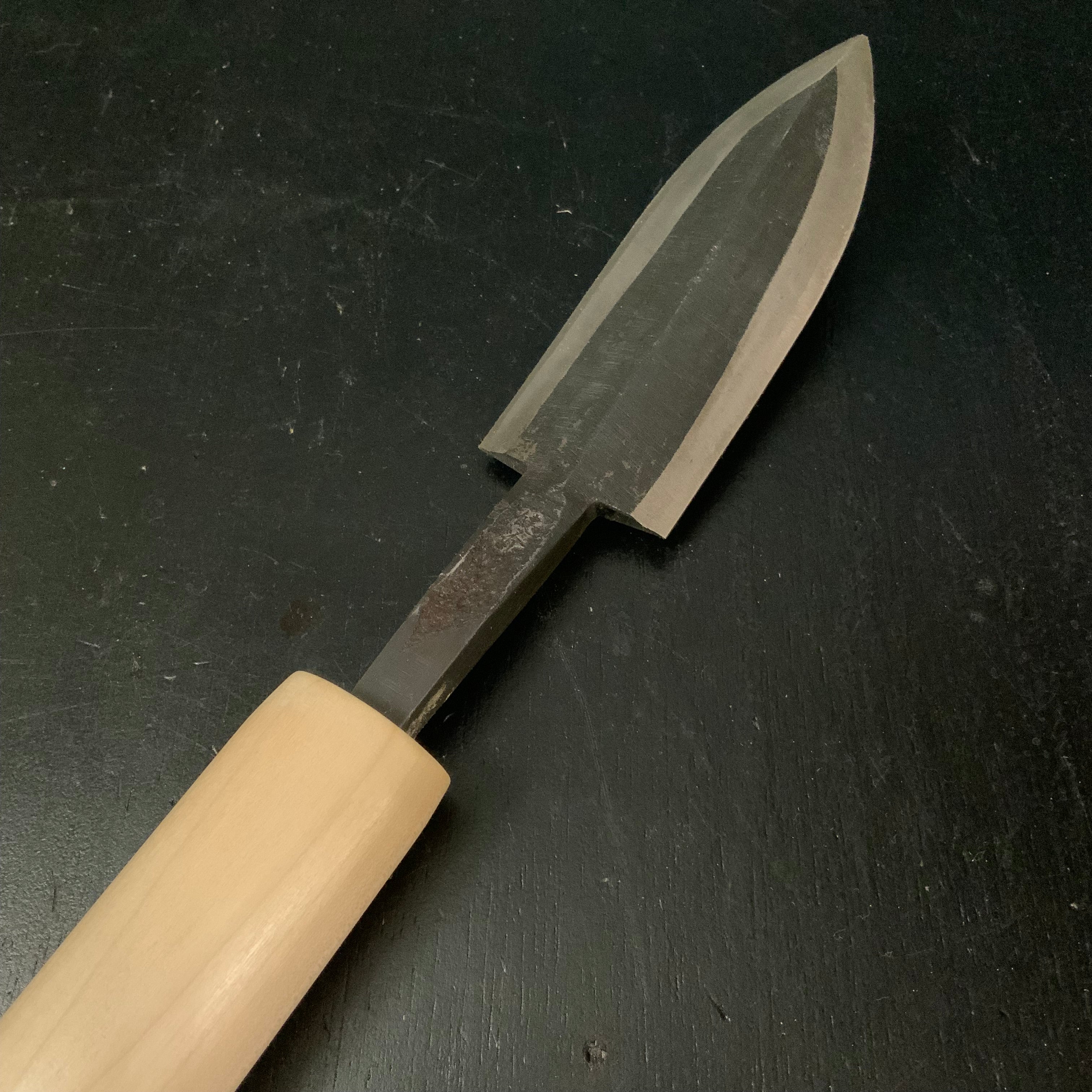 Yari Kanna by Seisuke Mizuno with Blue steel 水野清介作 槍鉋 青紙鋼 125mm