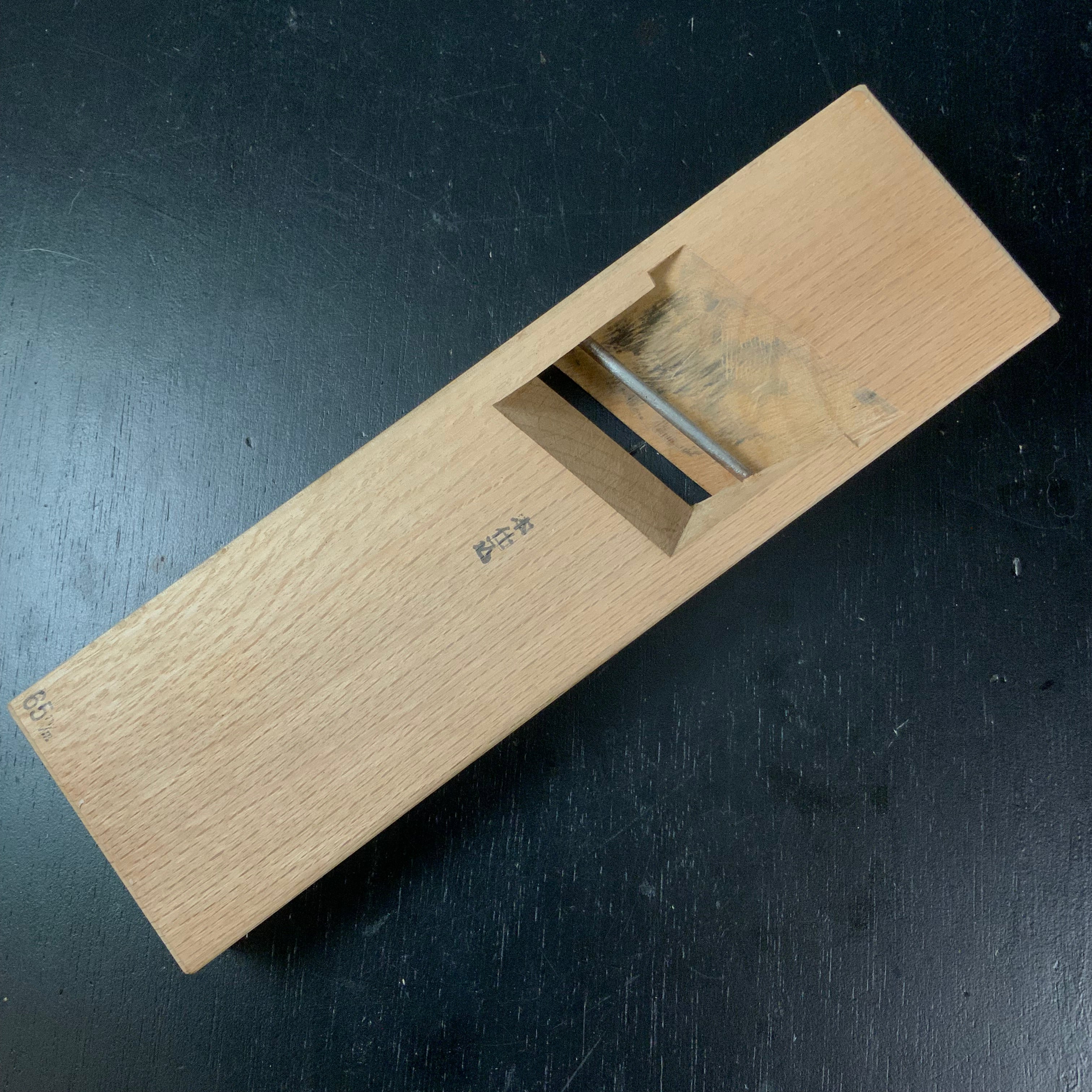 Old Stock Hyobu Big Rabbet Planes Right 掘出し物 大際鉋 右 秀勝 兵部 本仕込み 65mm