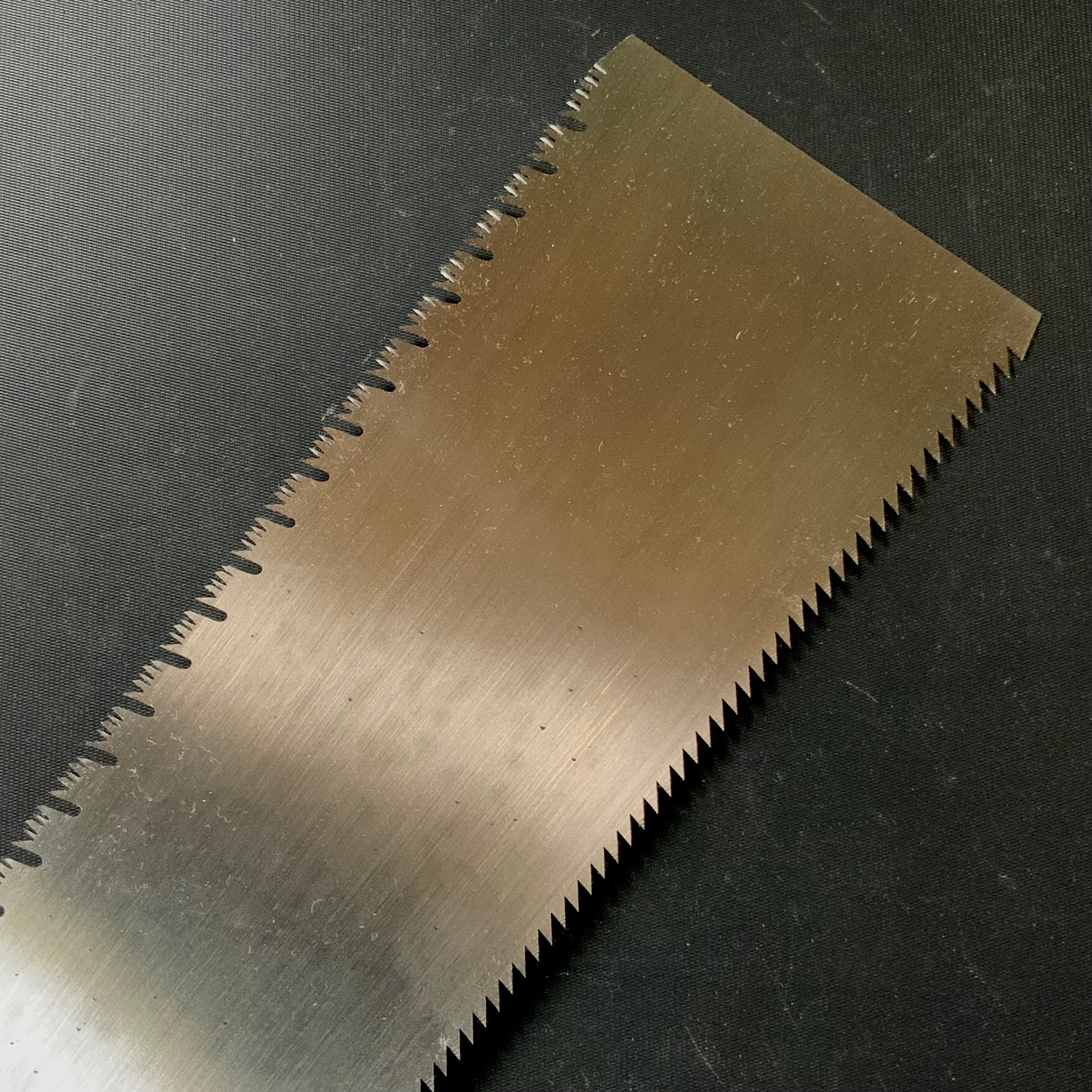 #102 Nagakatsu Double Edge Saw with Eddy Type Handles set by Kurashige 長勝鋸 渦巻き柄 両刃鋸 255mm