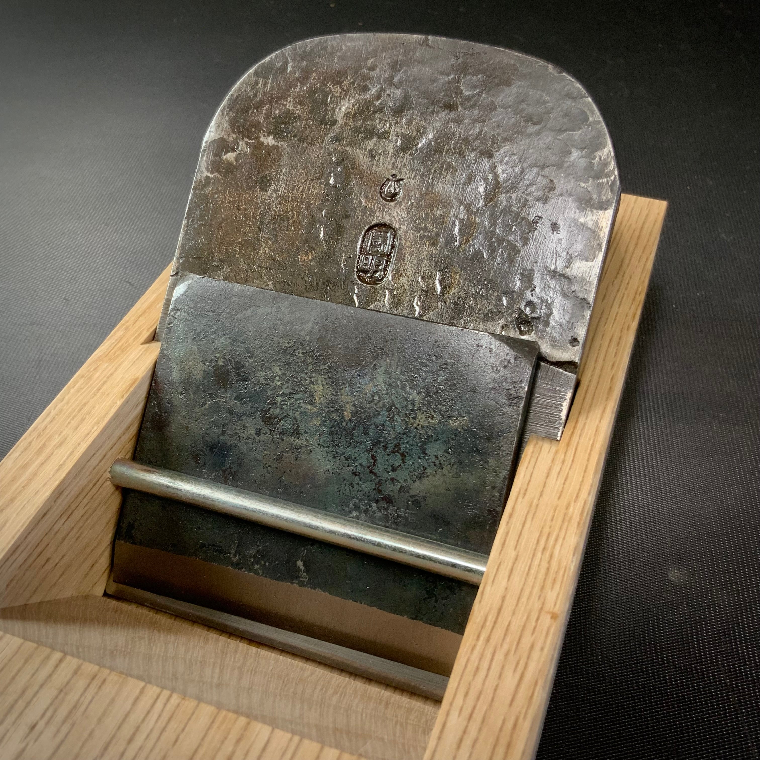 Kuniaki Smoothing Plane (Kanna) by Nakano Takeo with Super steel 中野武夫作 仕上げ鉋 国明 特殊スーパー鋼 二寸 78mm