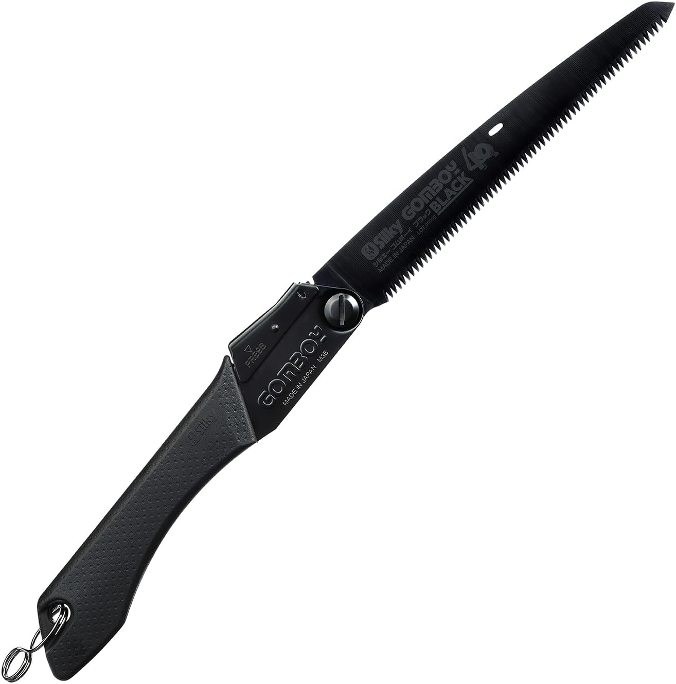 シルキー ゴムボーイブラック 万能目 Silky Gomboy Black Allopticales 210 Main unit and replacement blade