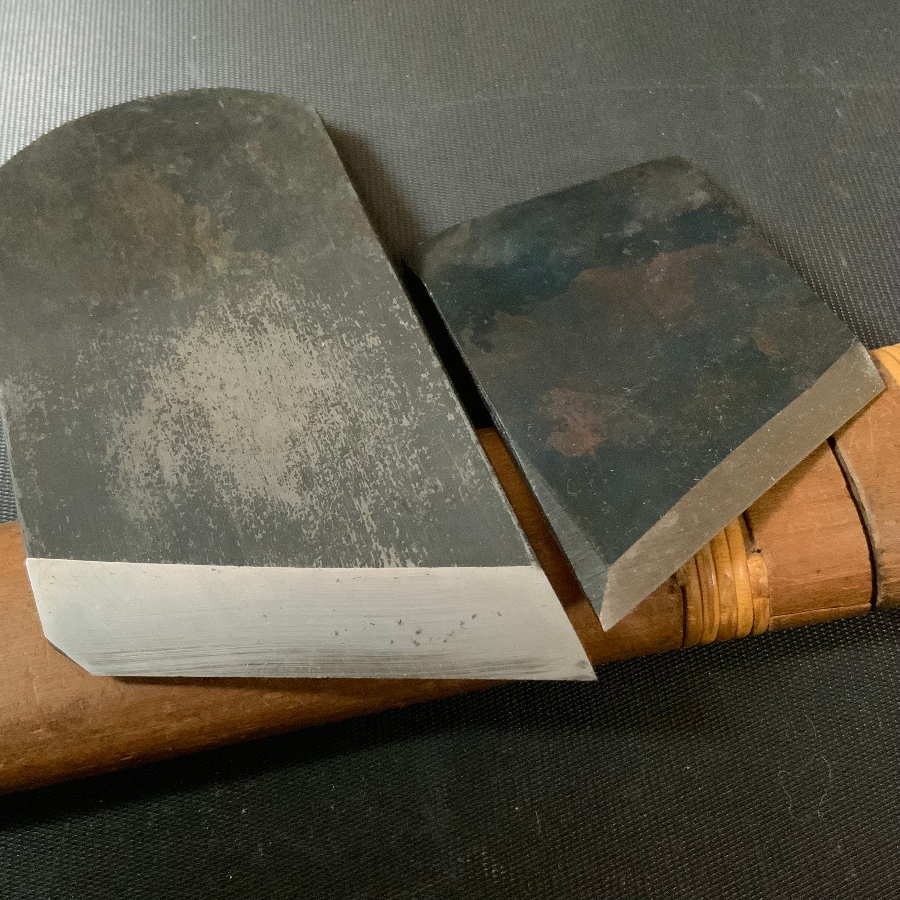 Yabane Rabbet Planes (Kiwa-Kanna) by Ishido Master Left/Right 石堂輝秀作 矢羽根 際鉋 54mm 左/右