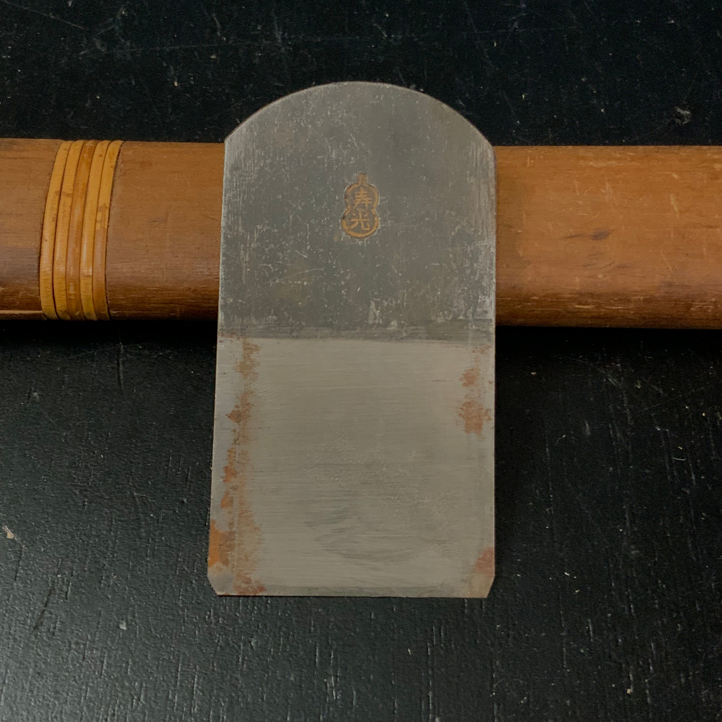 Old stock Toshimitsu Small Plane (Kanna) 掘出し物 寿光 小口鉋 42mm