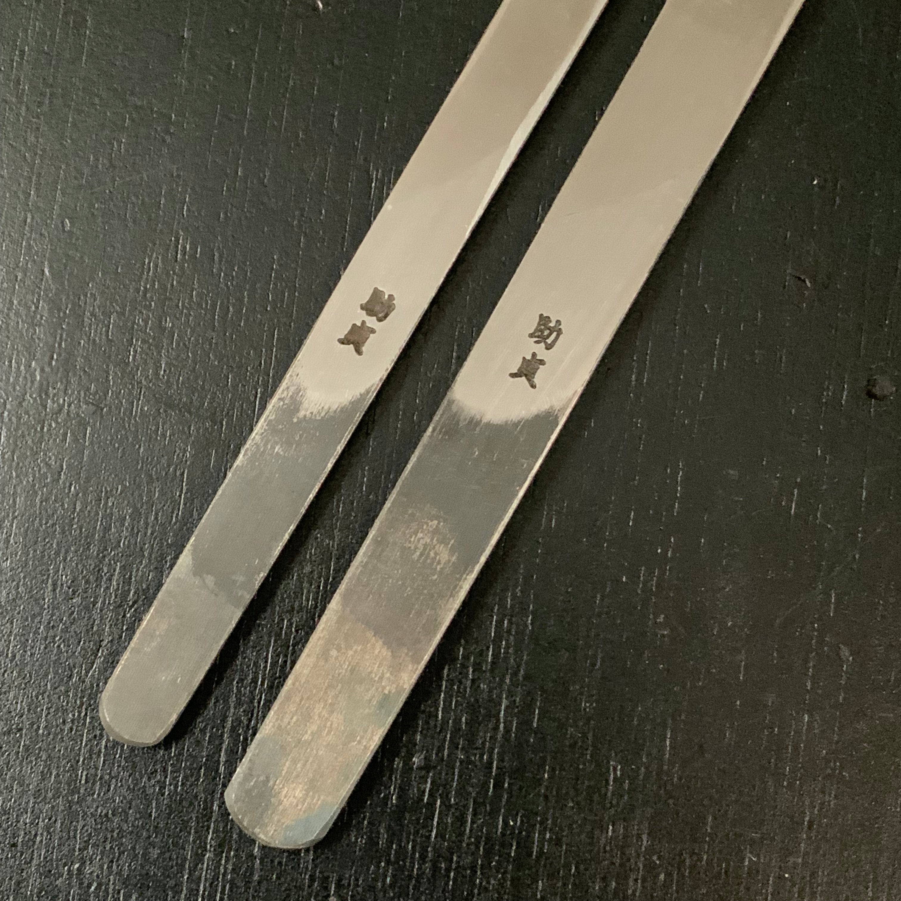 Sukesada Marking knives(Iccho Shirabiki) Right hand by Sakamitsu 助貞 坂光作 一丁白引 右