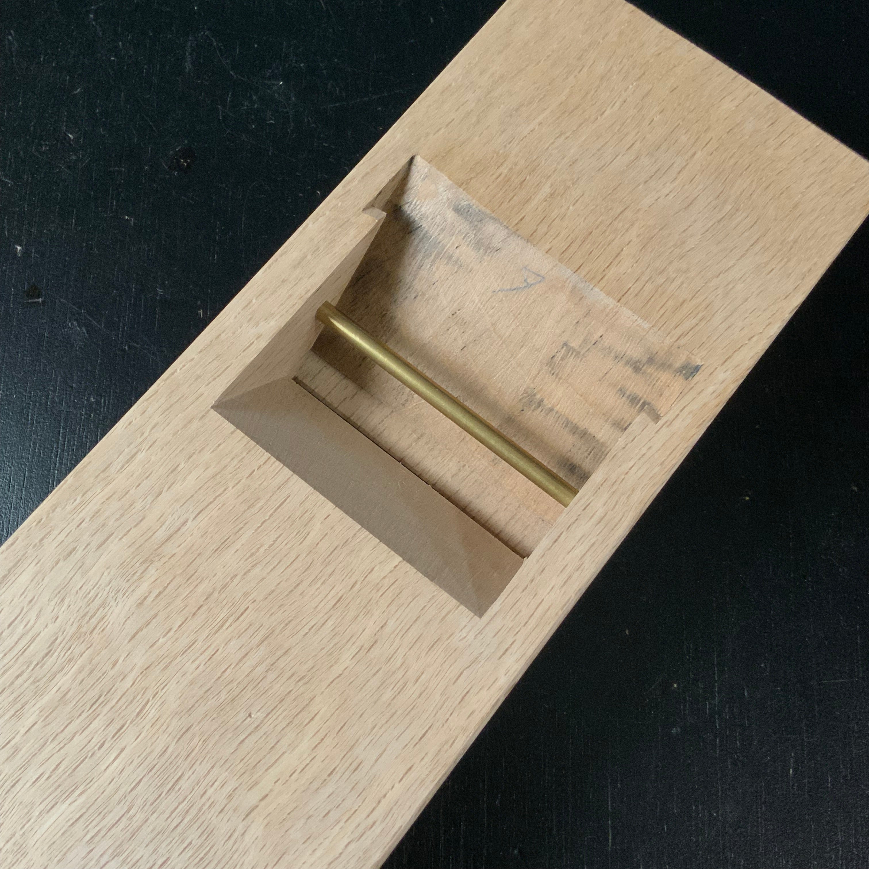 Muso Smoothing Plane (Kanna) by Ishido Master 無双 石堂輝秀作 仕上げ鉋 80mm