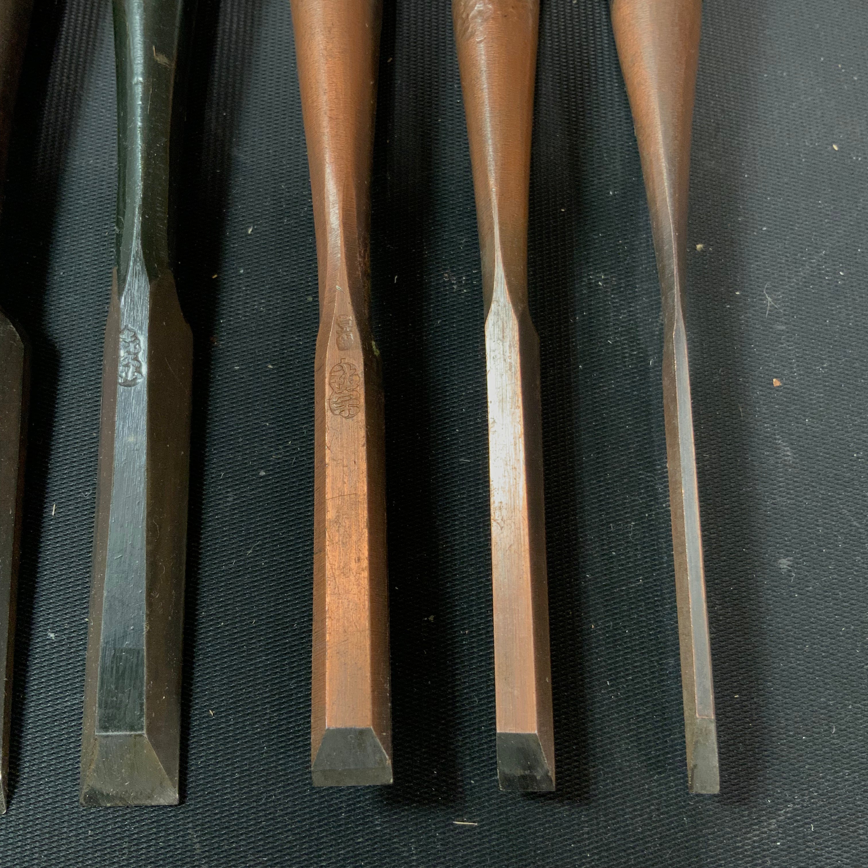 #M141 Mixed set for beginner Bench chisels set by バラ鑿合わせ 初心者におすすめ 追入組鑿